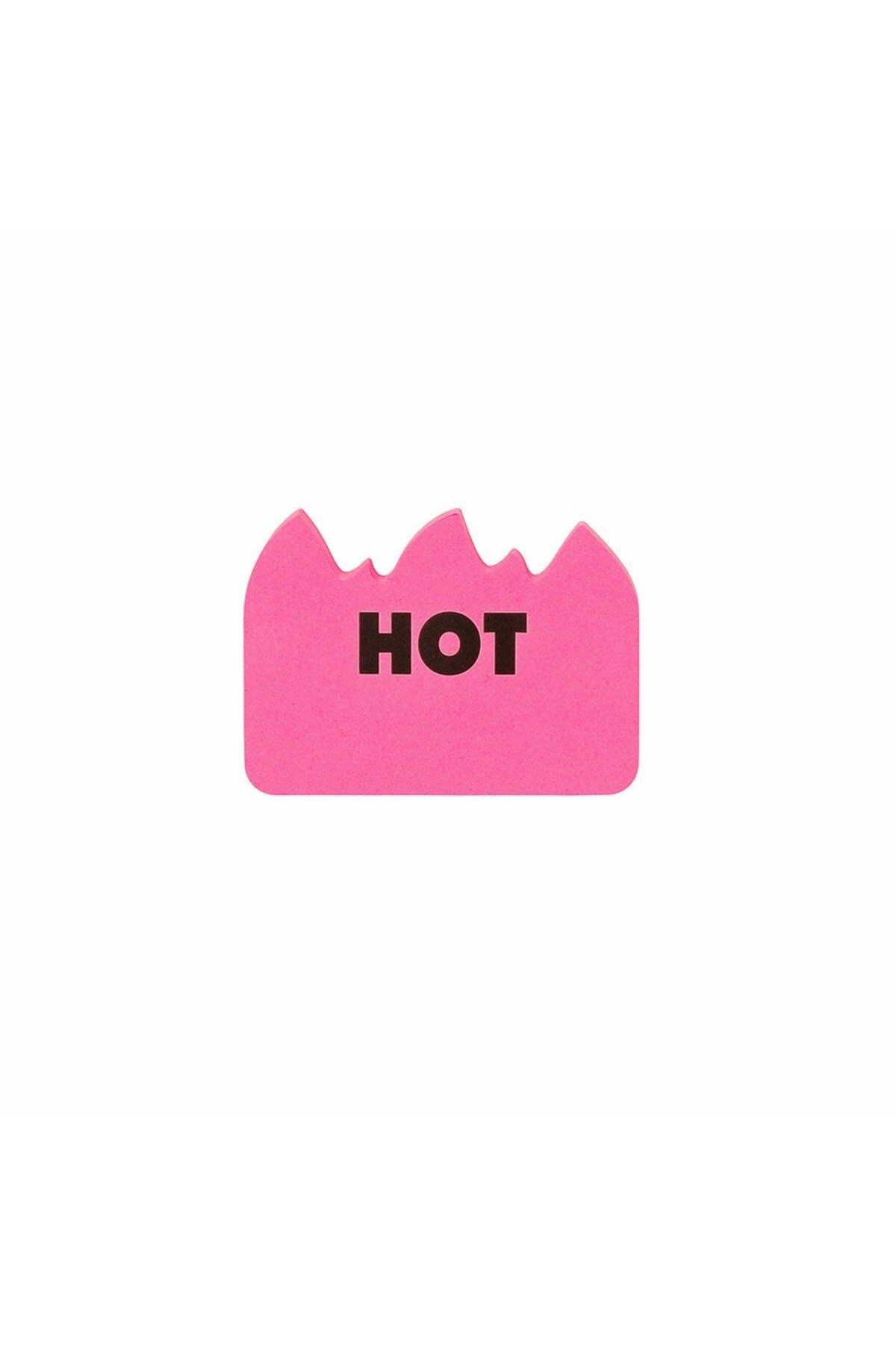 Penco Hot Flame Sticky Note Post It Pembe