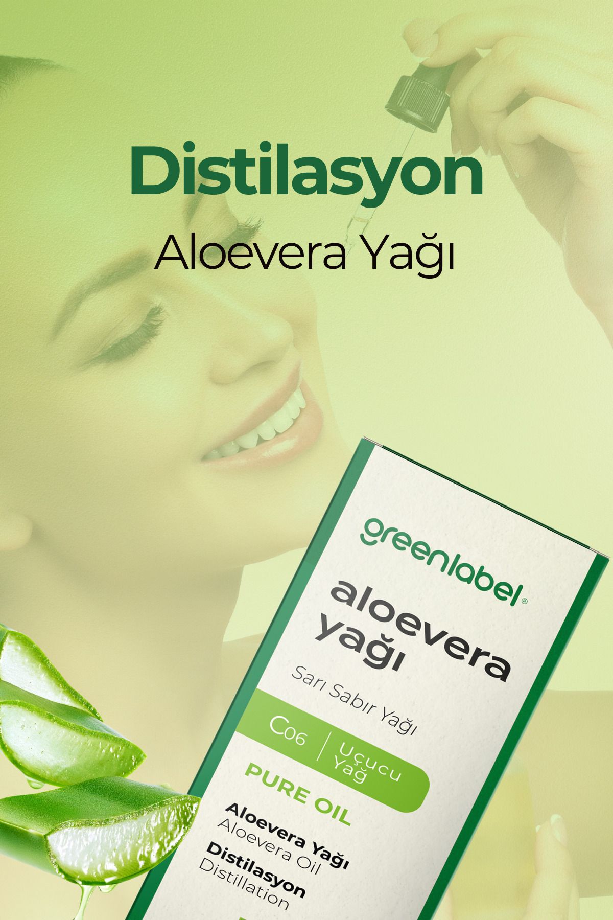 Green Label Aloevera Yağı 20 ml