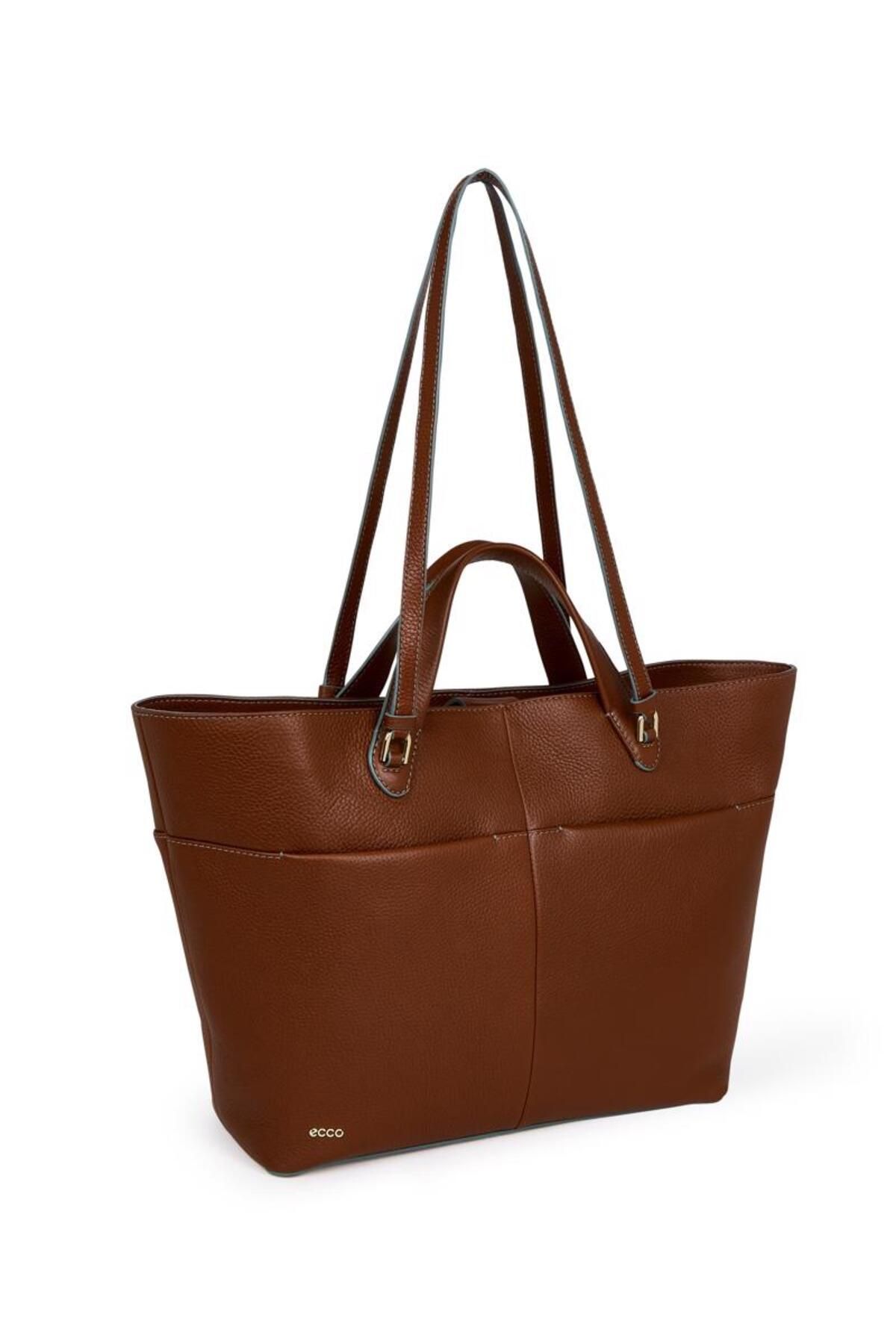 Ecco Tote M Pebbled Leather