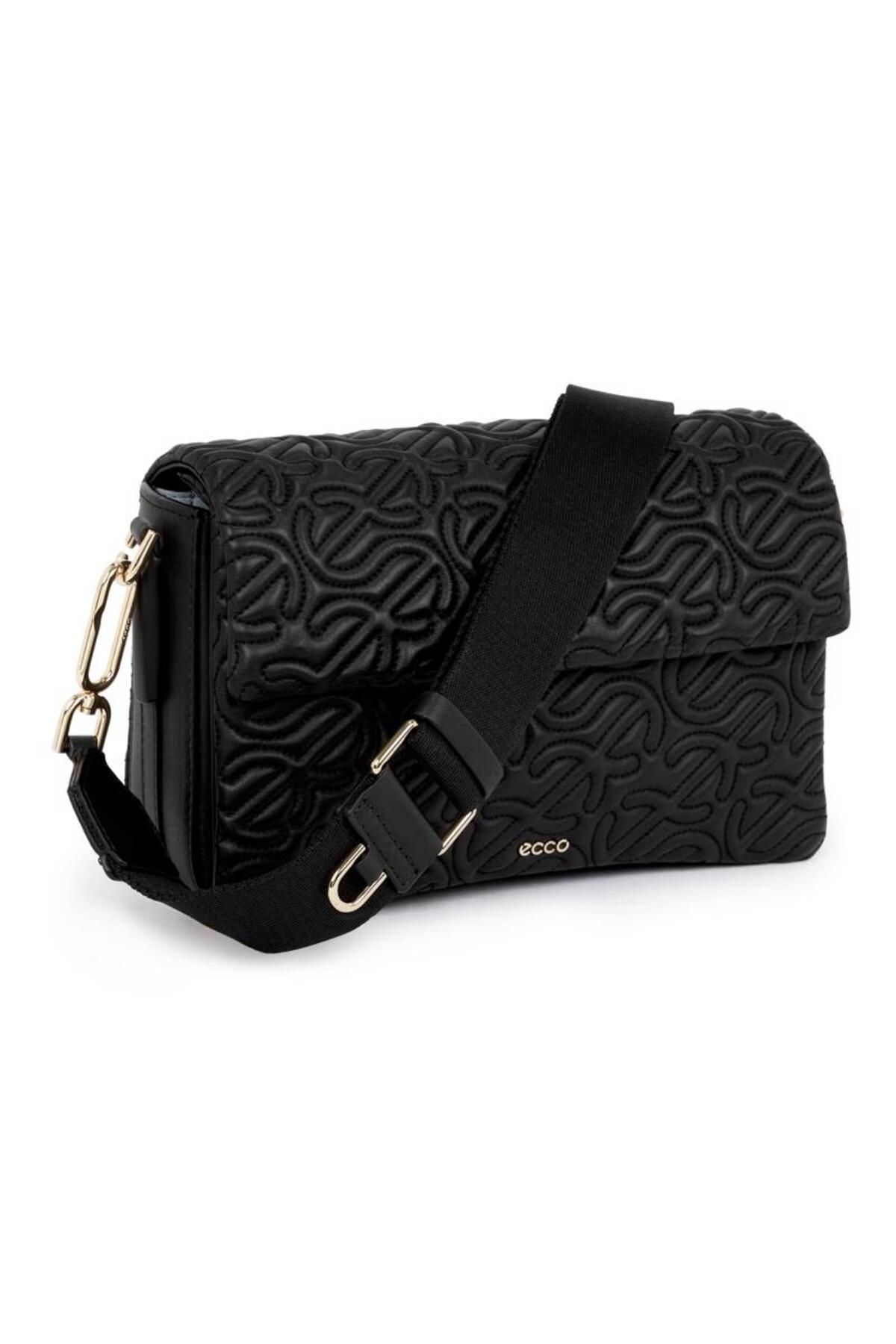 Ecco Pinch Bag L Quilted Wave