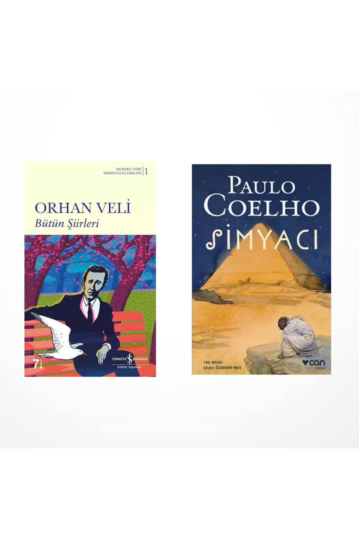 Türkiye İş Bankası Kültür Yayınları Orhan Veli Bütün Şiirleri - Simyacı -(Paulo Coelho)