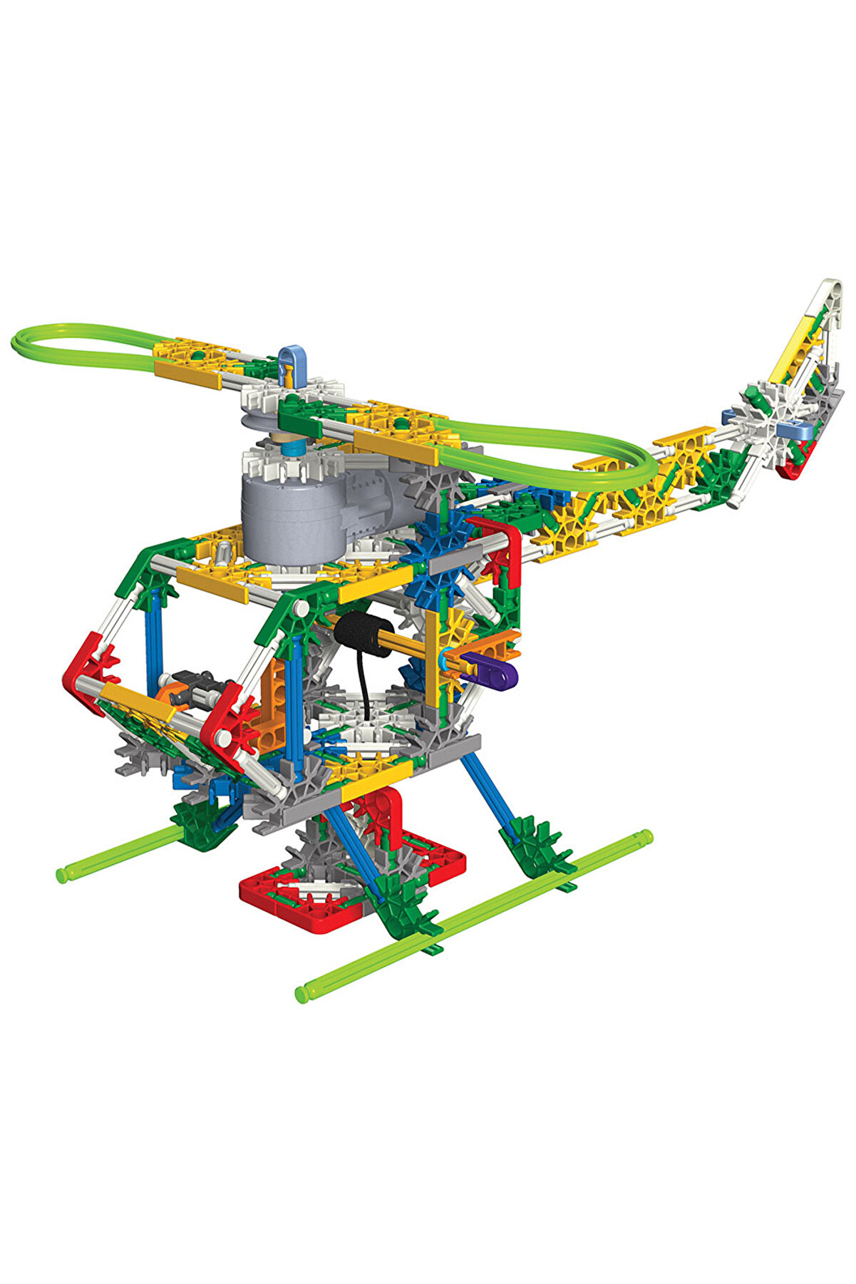 Knex Taşıyıcı Helikopter (MOTORLU) Tasarım Seti