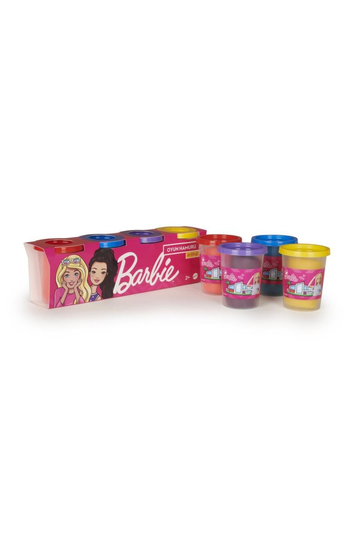 Barbie Oyun Hamuru 4'lü Paket - (4 X 100 GR) Gpn18