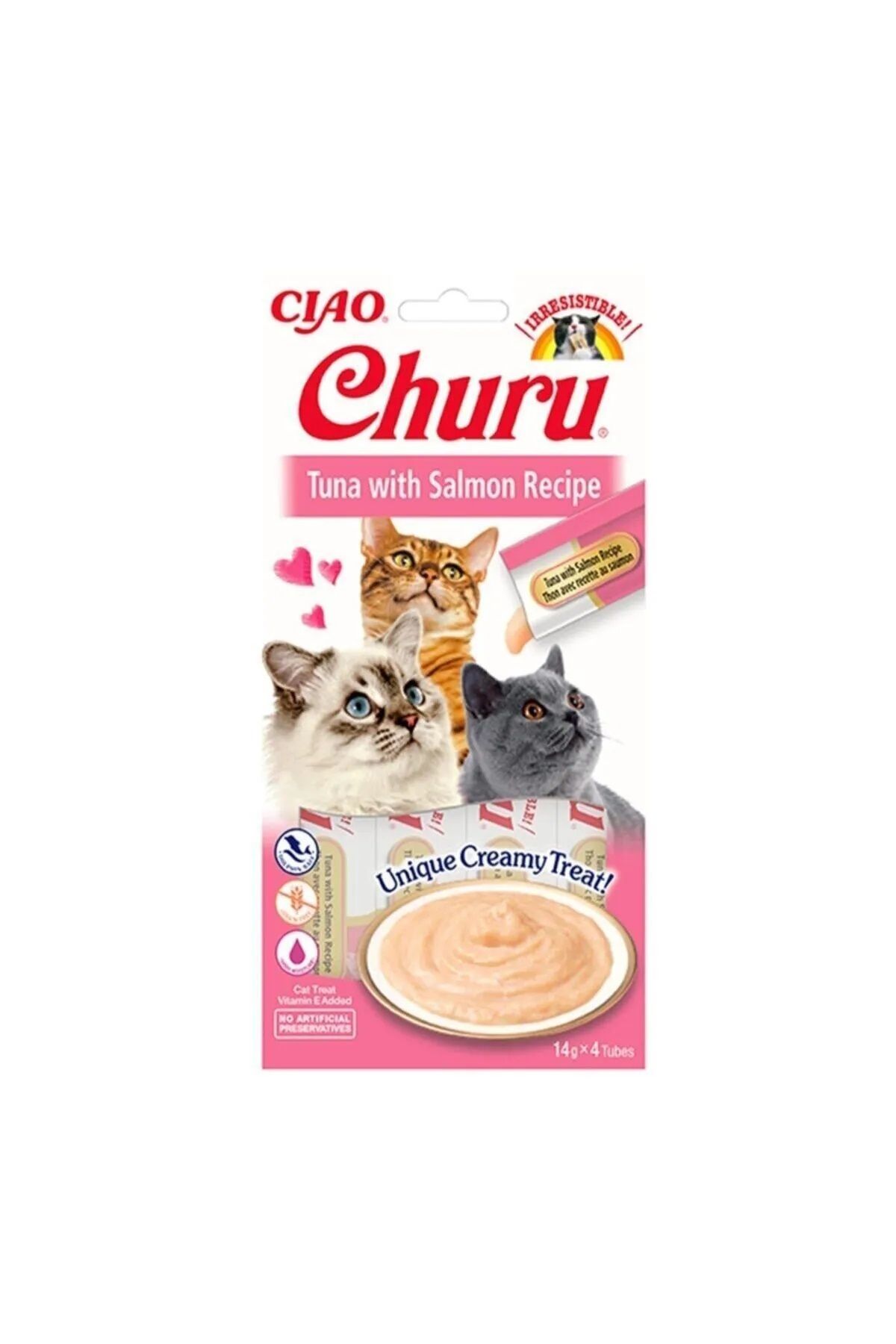 Ciao Churu 4x14gr Püre Ton&somon Kedi Maması