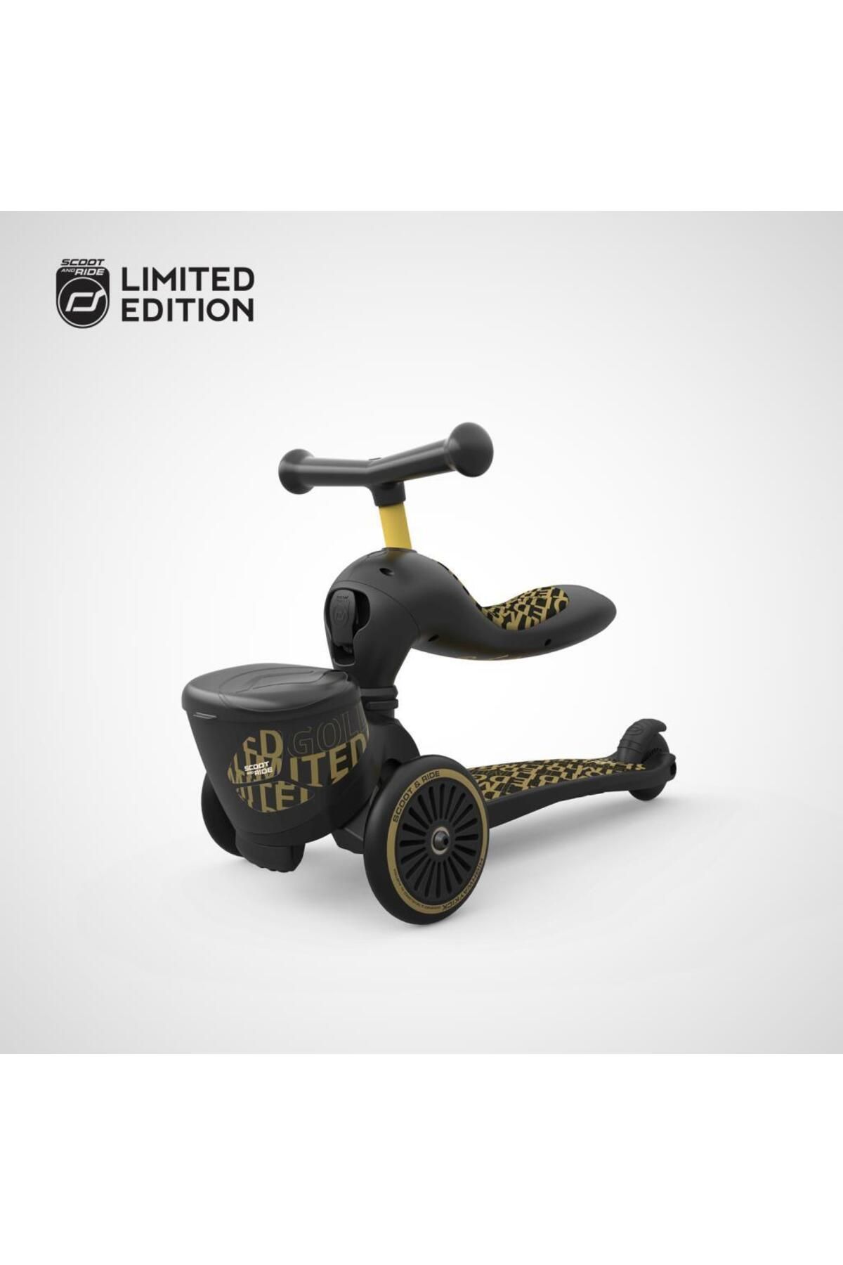 SCOOT AND RIDE Highwaykick 1 Lifestyle Scooter - Black Limited Edition 210621-96530