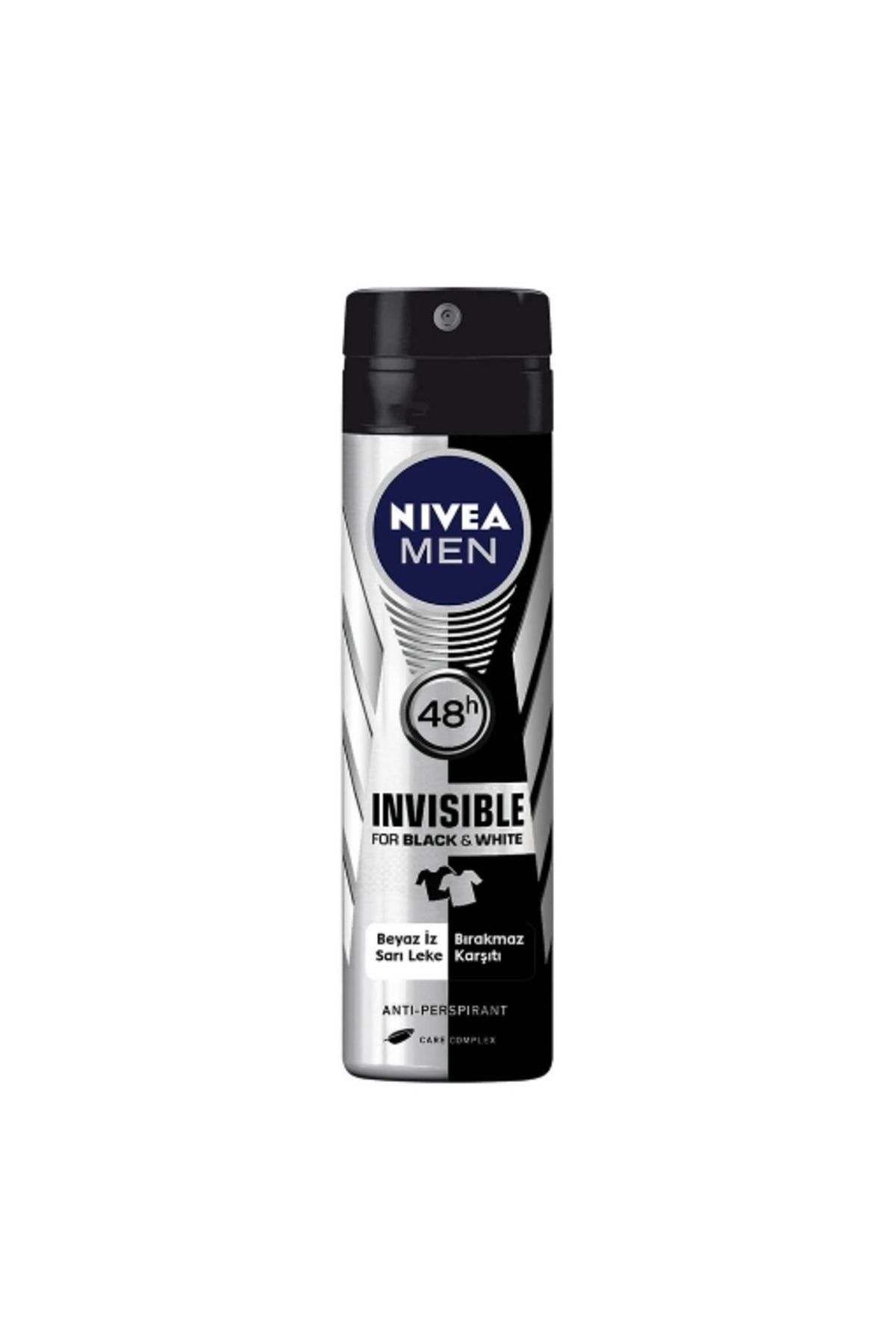 NIVEA Men Erkek Sprey Deodorant Black&white Invisible Original-150ml