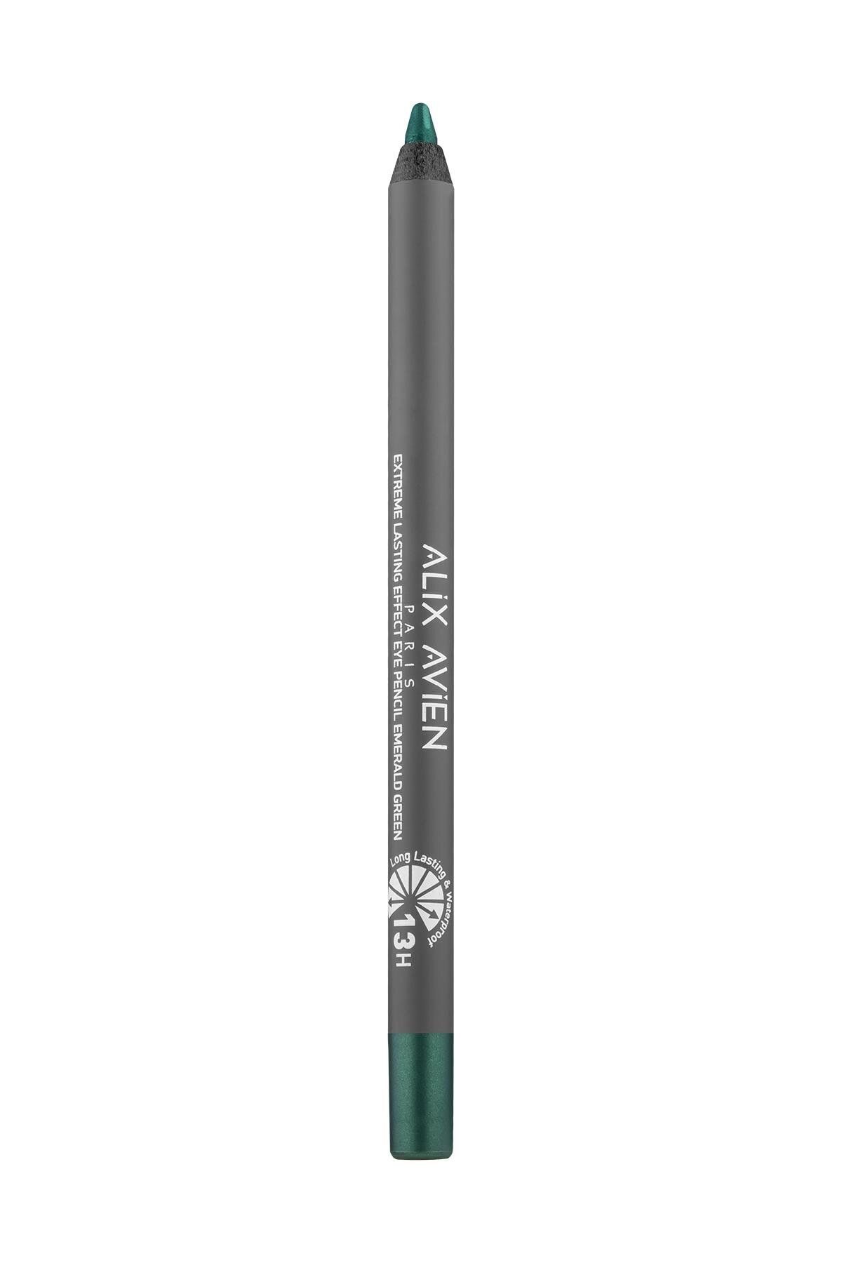 Alix Avien Suya Dayanıklı Yeşil Göz Kalemi - 13 Saat Kalıcı - Extreme Lasting Effect Eye Pencil Emerald Green