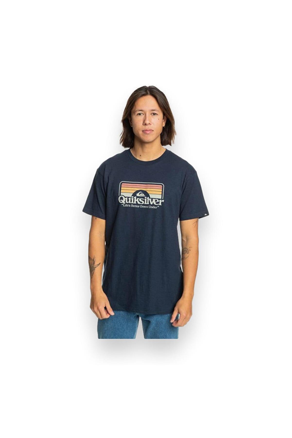 Quiksilver Eqyzt07678 Step Inside Ss Mavi Erkek T-Shirt Fiyatı ...