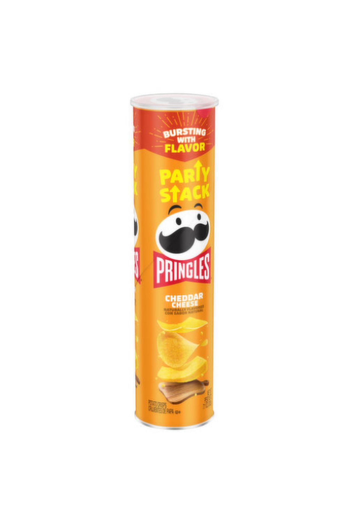 Pringles Prıngles Cheddar Cheese Naturally Flavored Party Stack 203 gr