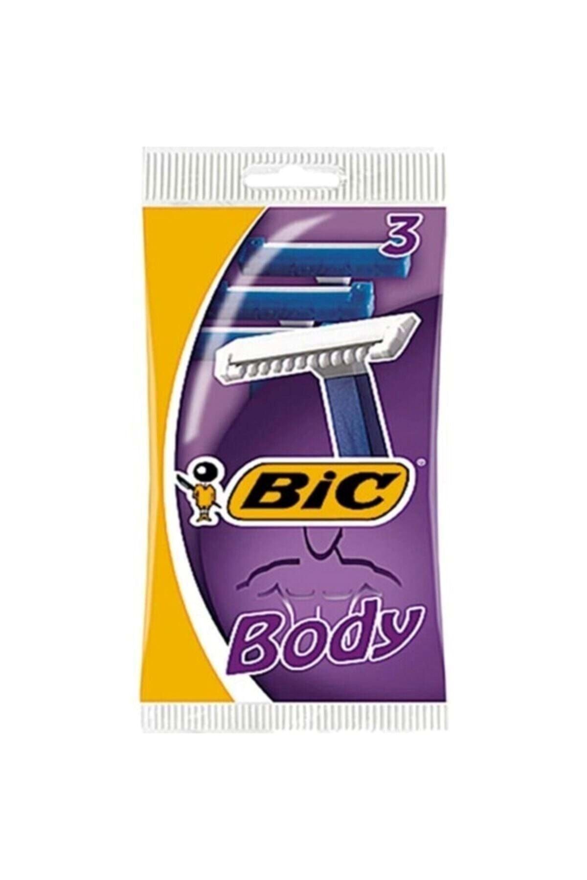 Bic Banyo Body Tıraş Bıçağı 3'lü Poşet