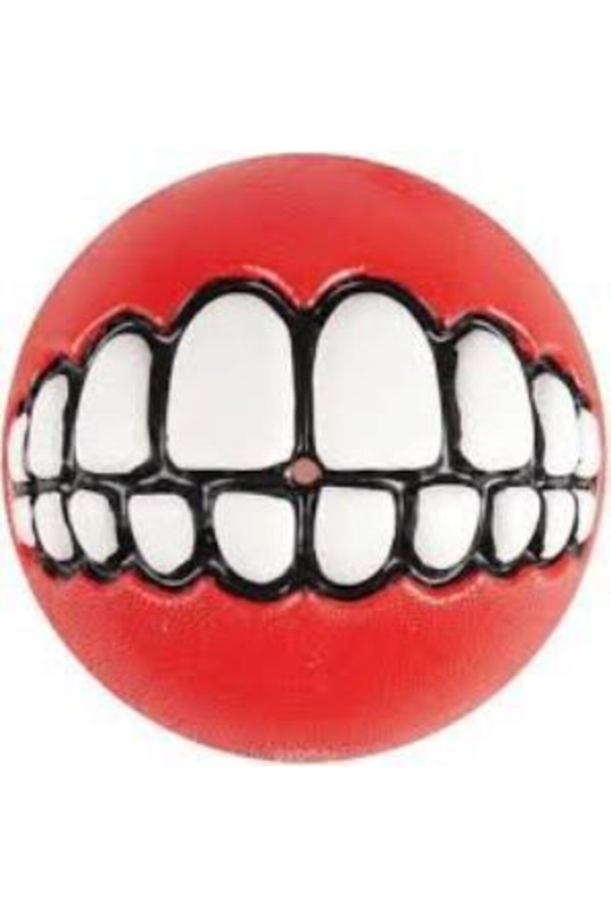 Rogz Grınz Diş Desenli Top Kırmızı