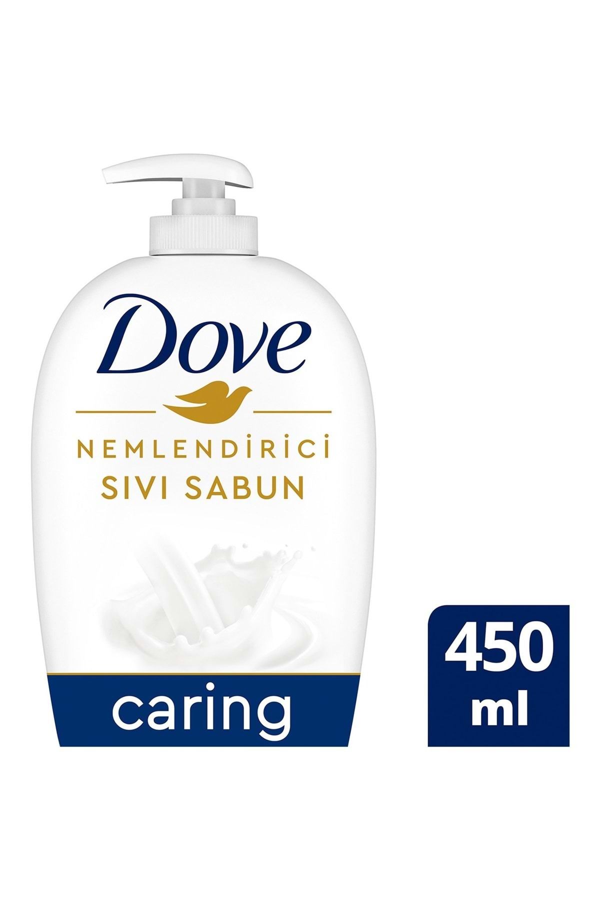 Dove Nemlendirici Sıvı Sabun Caring 1/4 Nemlendirici Krem Etkili 450 ml