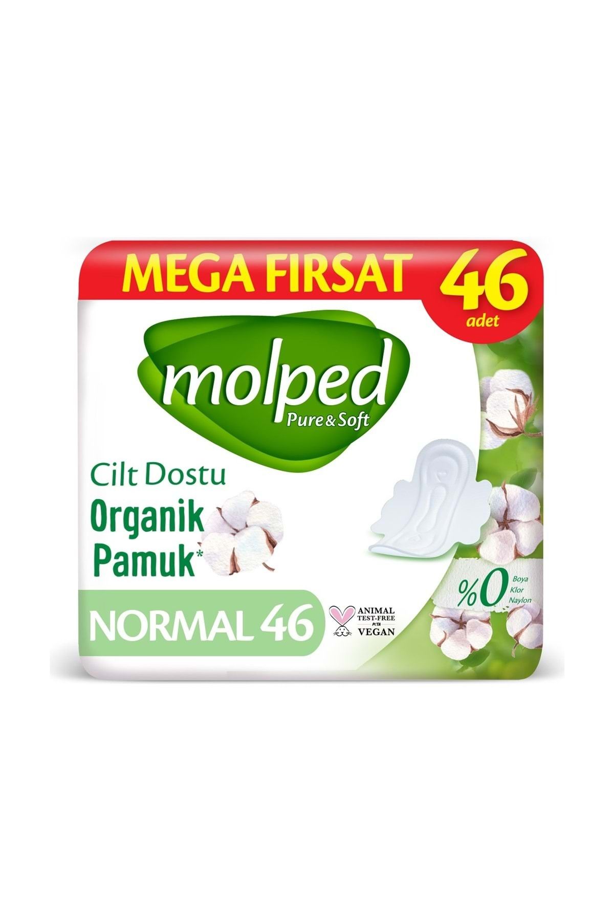 Molped Pure Soft Mega Fırsat Normal Ultra 46 Lı