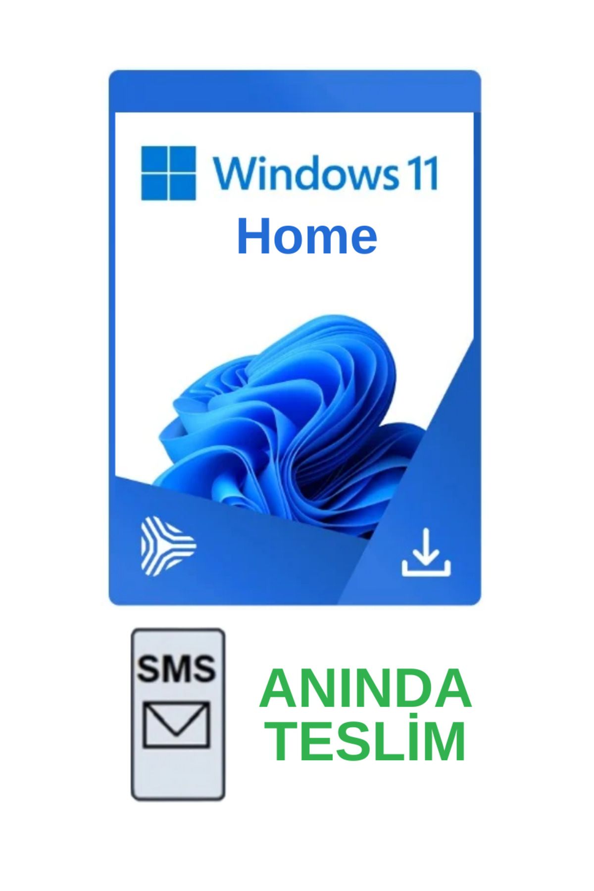 Microsoft Windows 11 Home - Süresiz - 1 Pc - Sms Teslimat