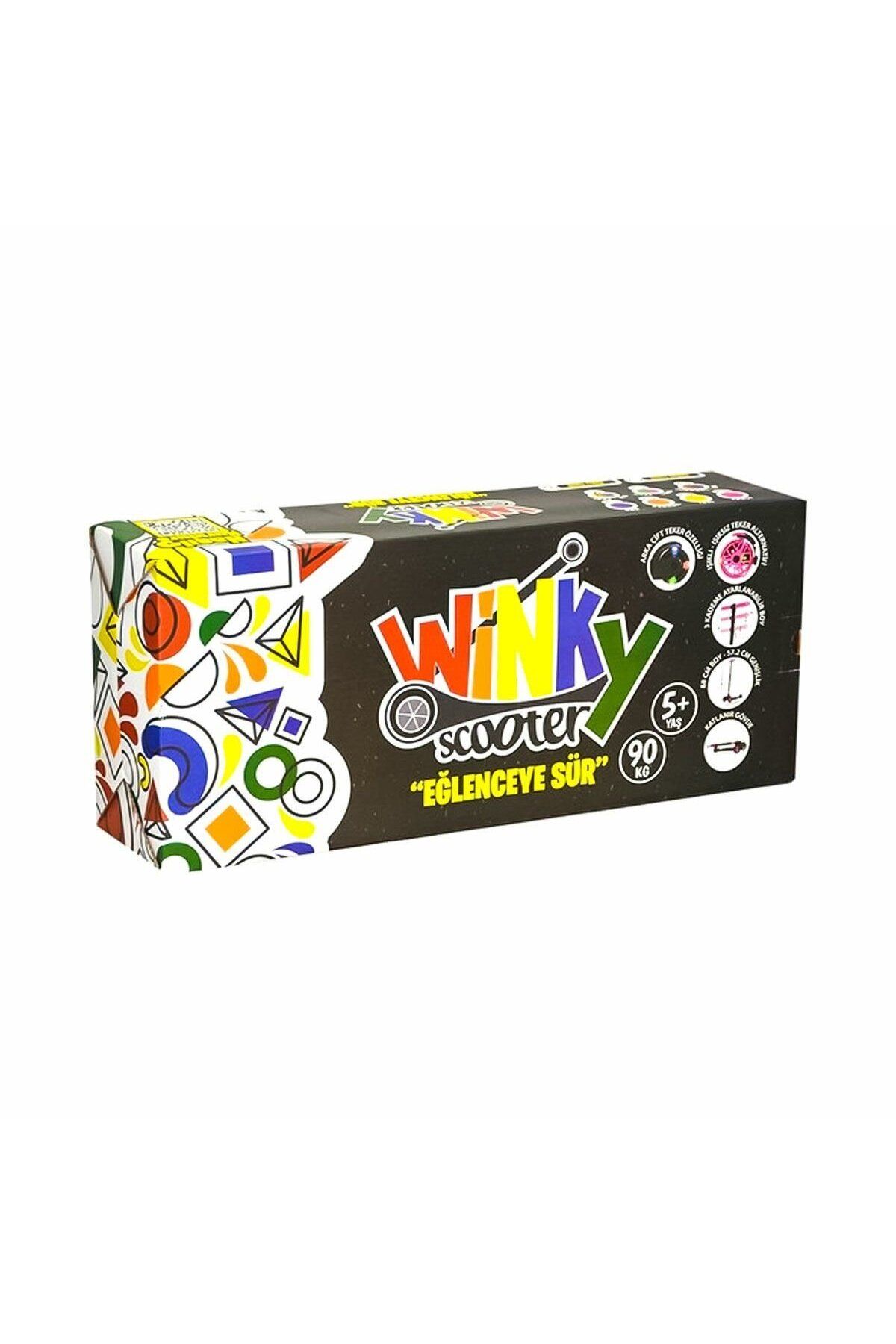Genel Markalar Wsc2-ı Winky Scooter Turuncu Işıklı Kutulu - Çekirdek Zeka