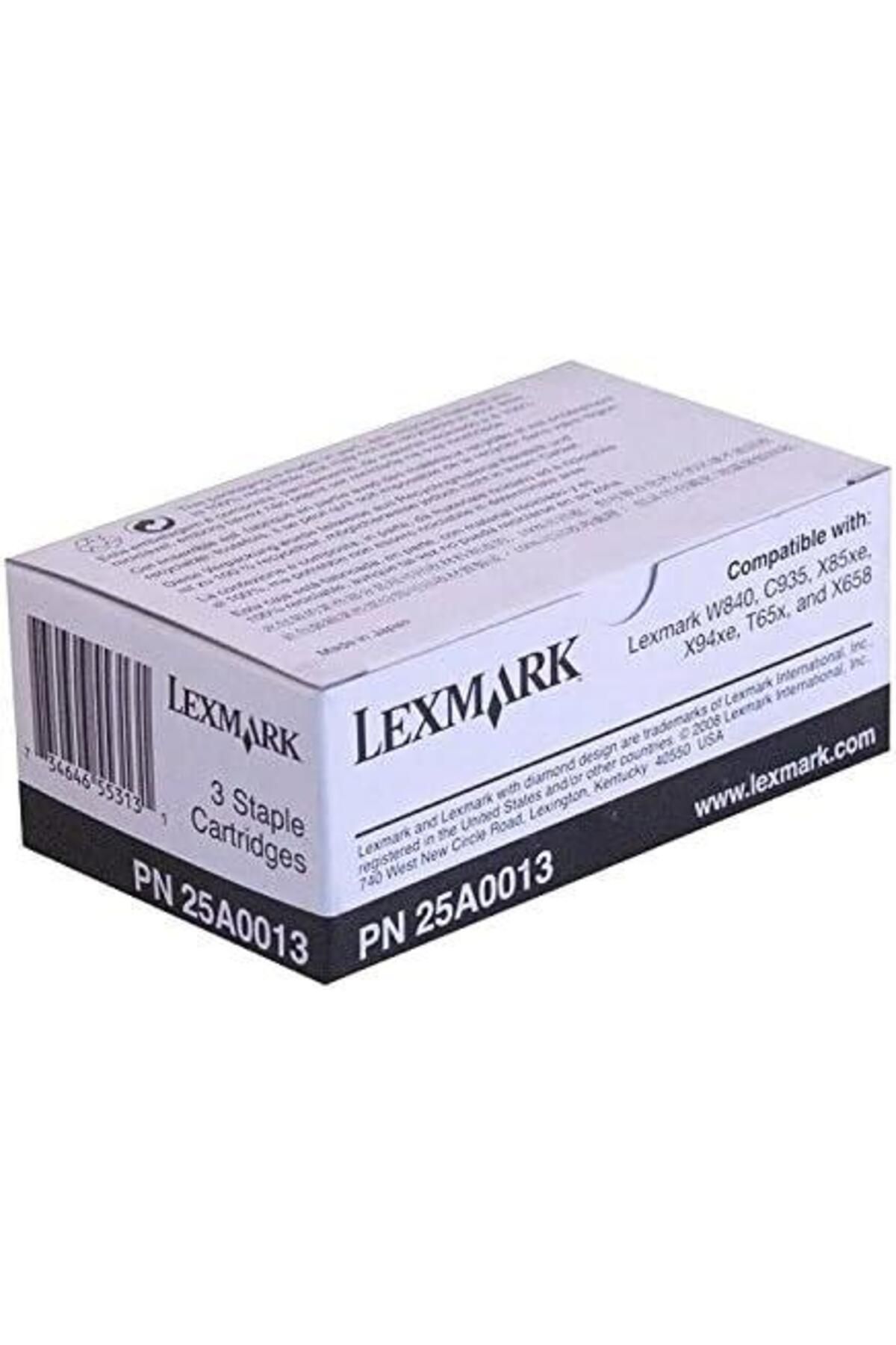 Lexmark 25a0013 Orijinal Zımba Teli Kartuşu 15000 Sayfa