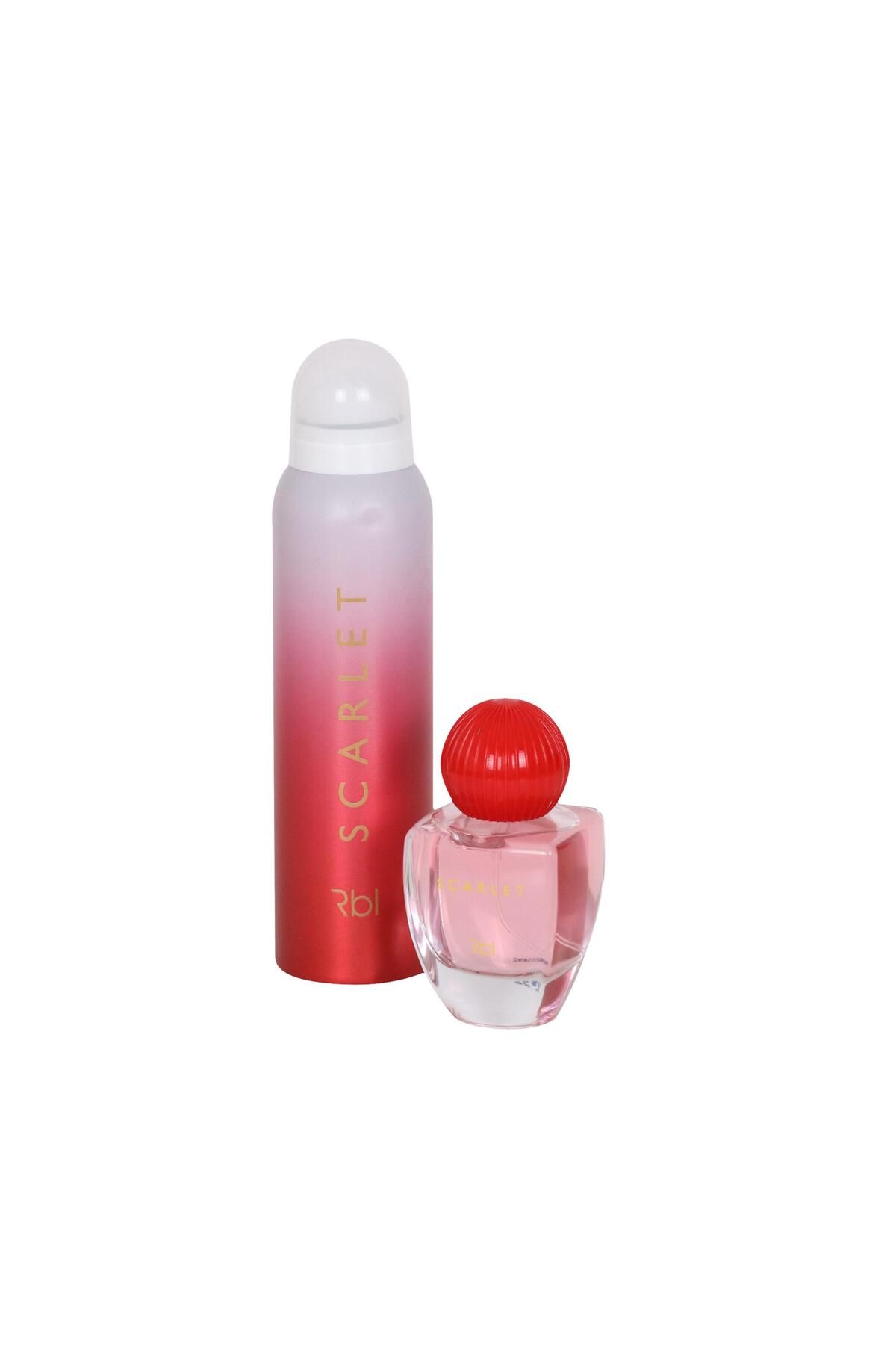 Rebul Women Scarlet Parfüm ve Deodorant Seti 50 ml + 150 ml