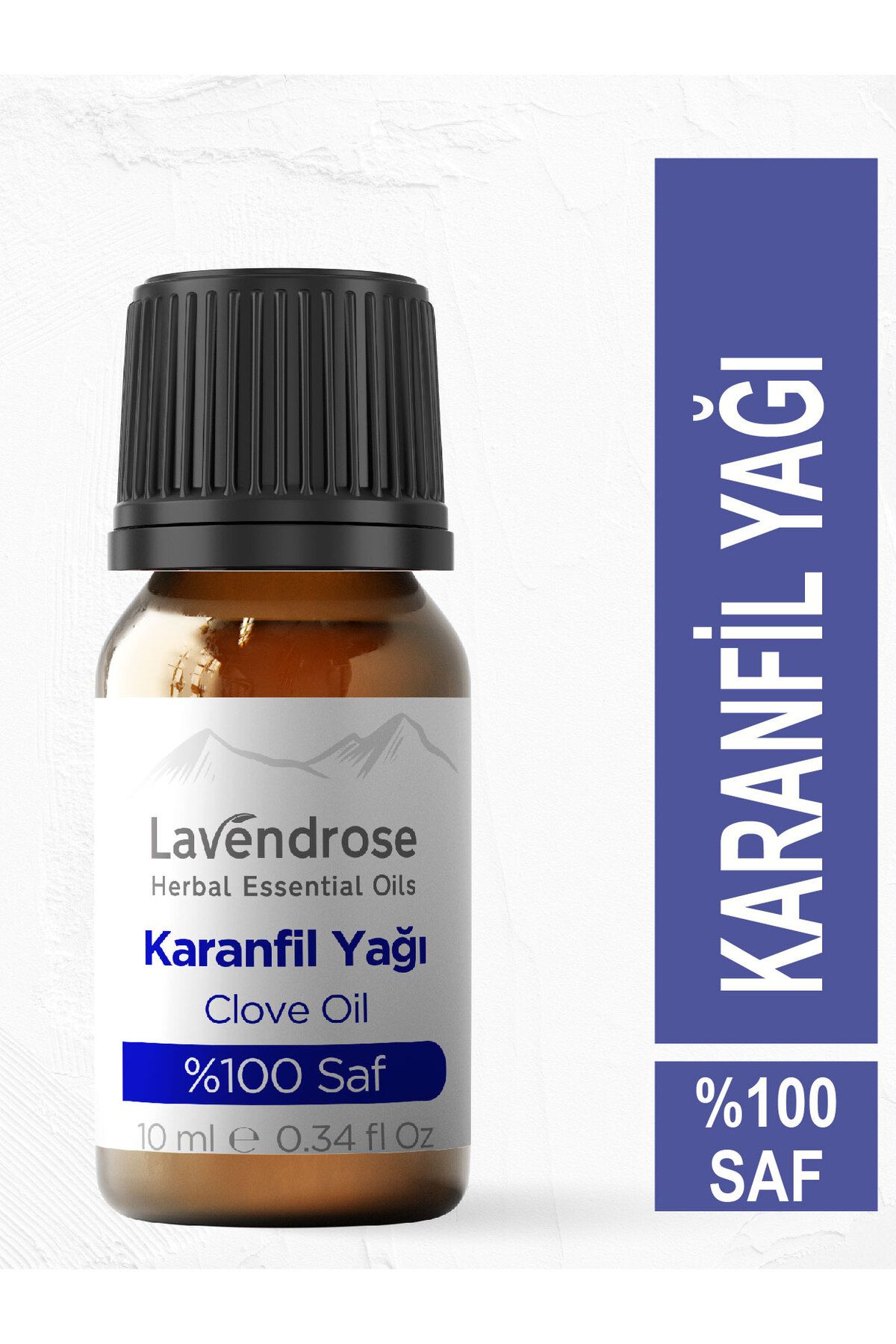 Lavendrose Karanfil Yağı %100 Saf- Bitkisel Aromaterapi Karanfil Uçuçu Yağı 10ml- Clove Oil Difizöre Uygun