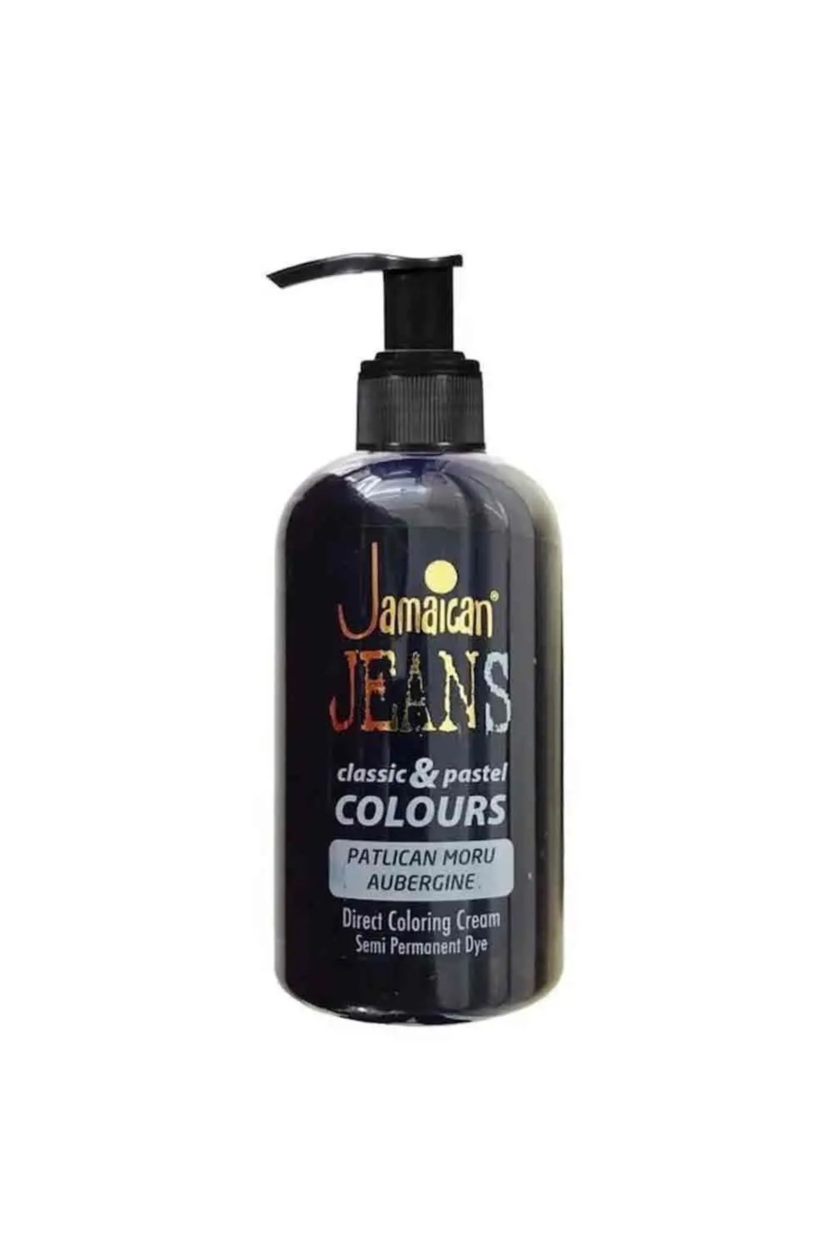 Jamaican Jean's Jamaican Jeans Color Su Bazlı Saç Boyası 250 ml Patlıcan Moru x 5 Adet