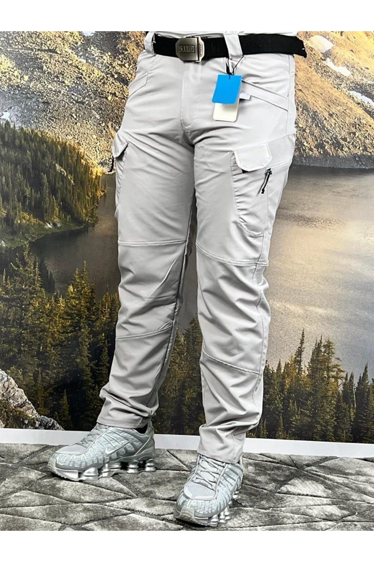 Mikro Taktical cargocep kargocep ithal likralı mevsimlik outdoor pantolon A+A Kalite