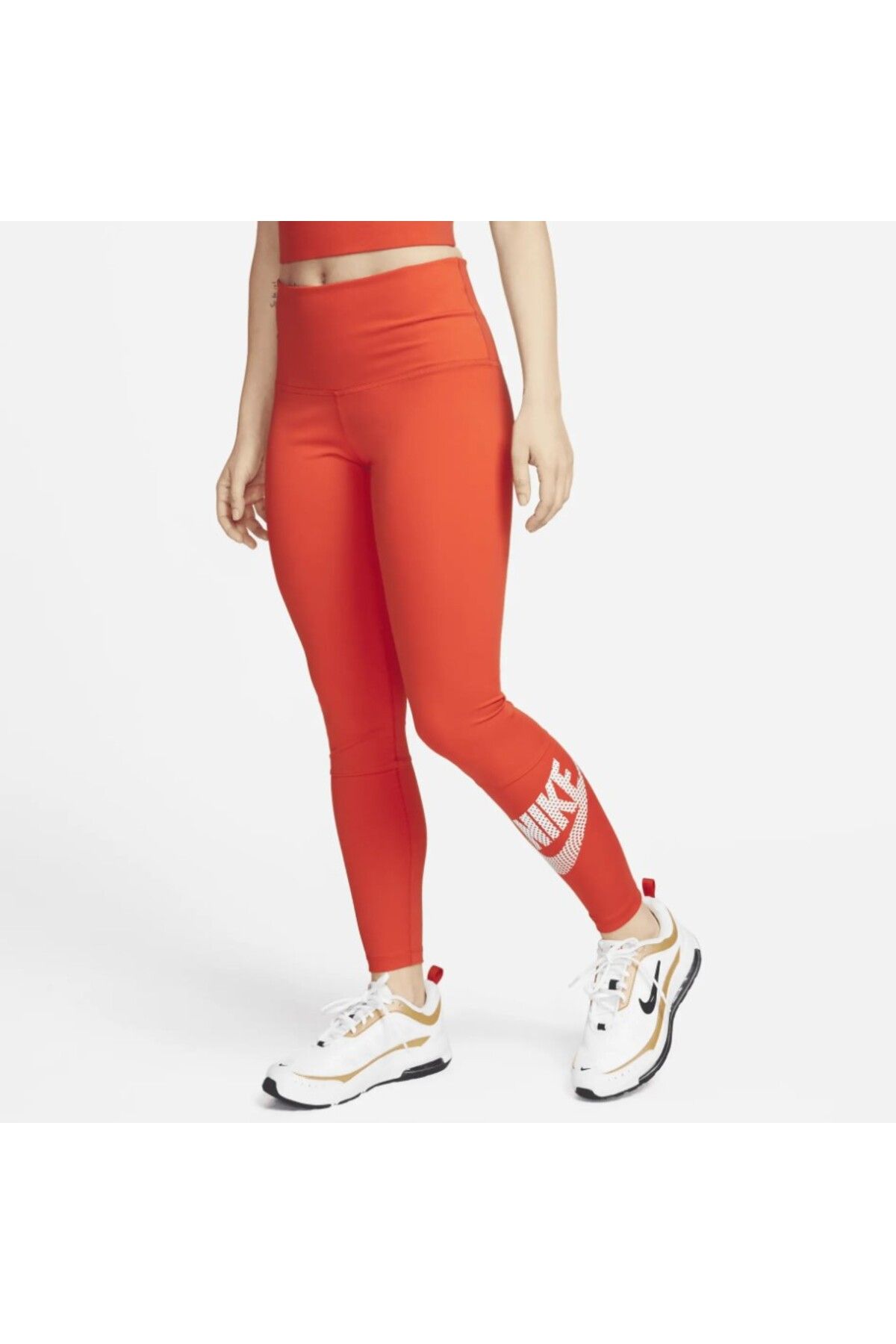 Nike Dri-Fit One Colorblock High-Waisted Dance Training Toparlayıcı Kadın Tayt