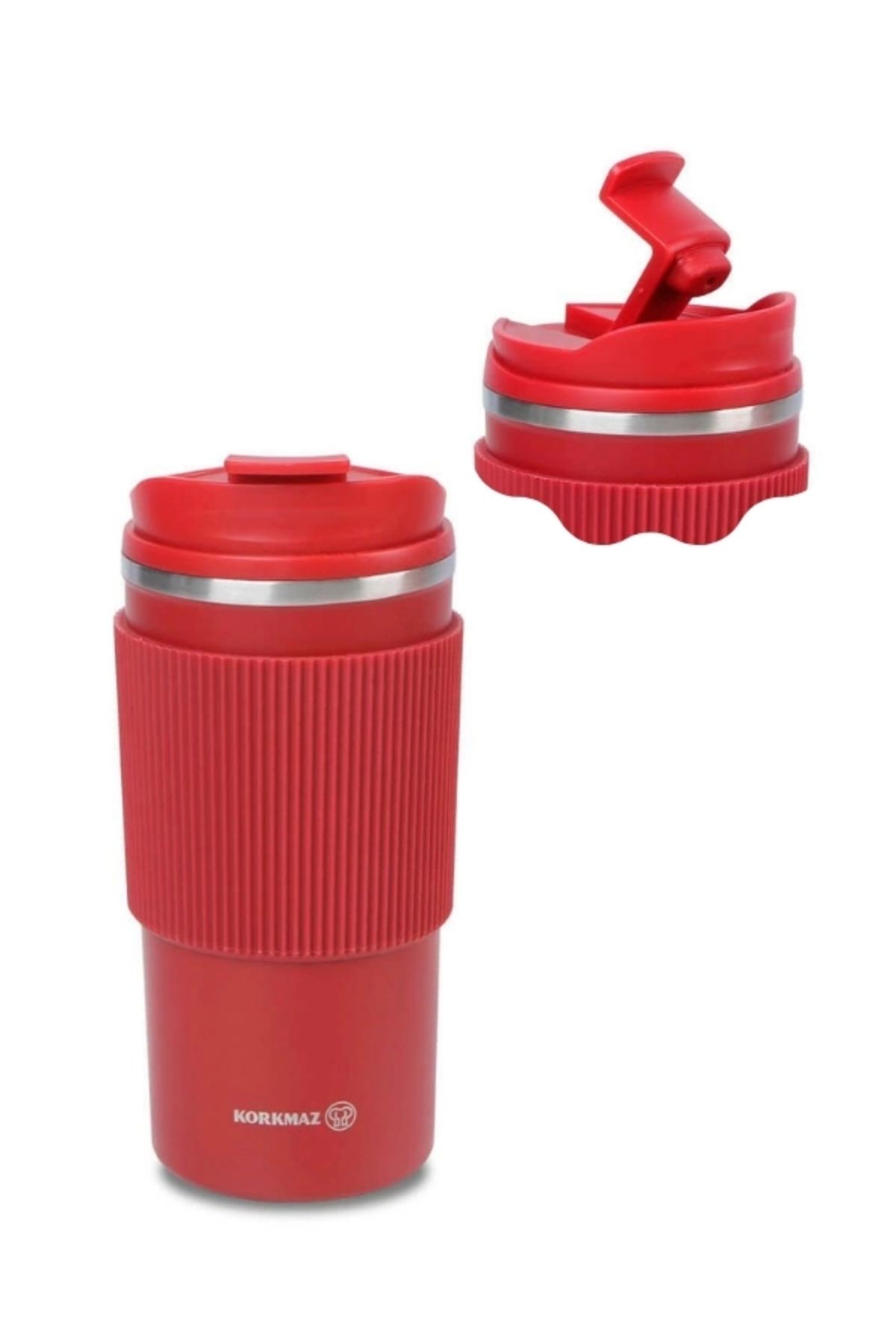 KORKMAZ Freedom Plus Kırmızı Kahve Bardağı A5539-1