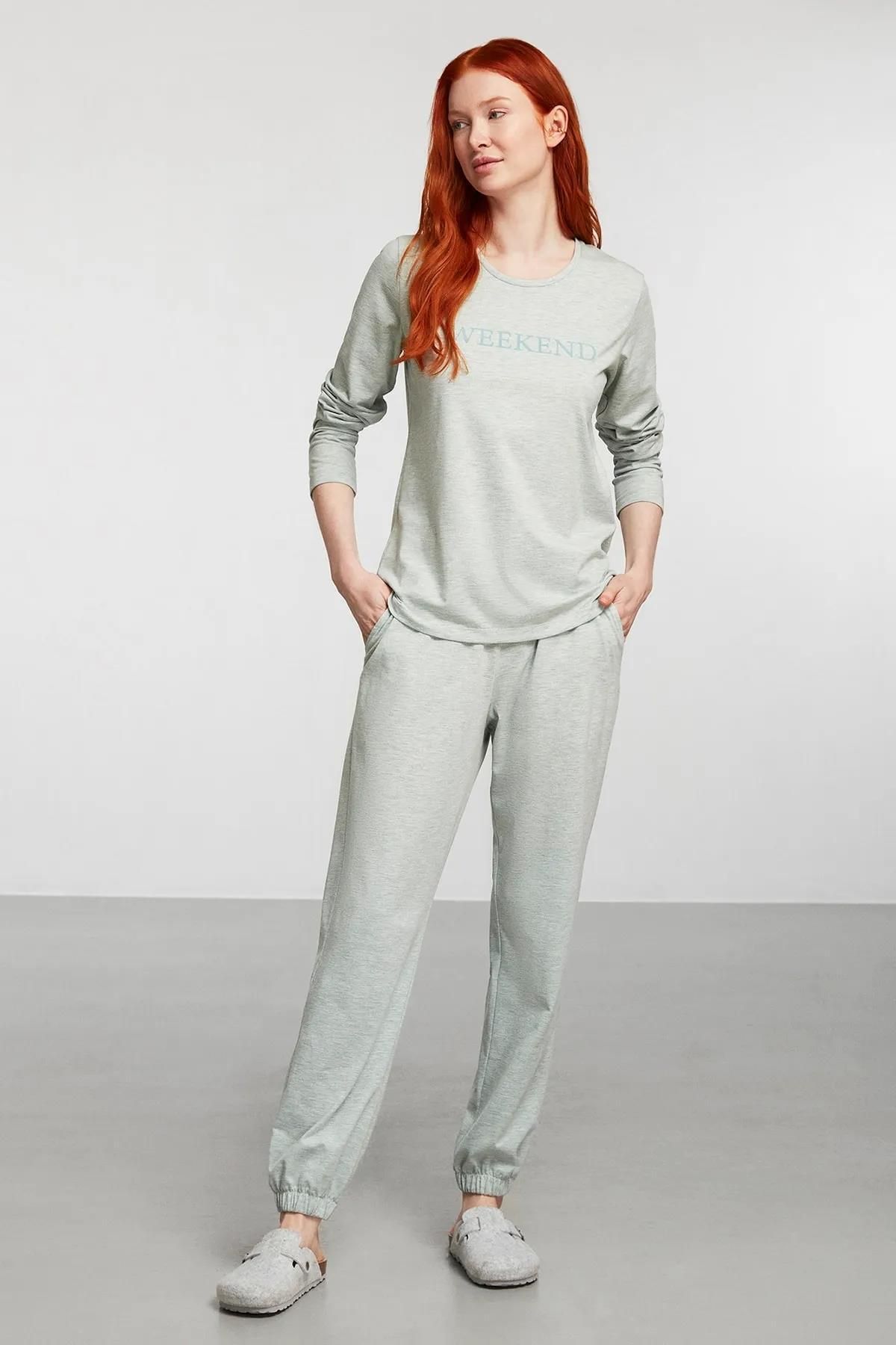 Catherines Catherınes Pijama Takım 1921 Yesıl