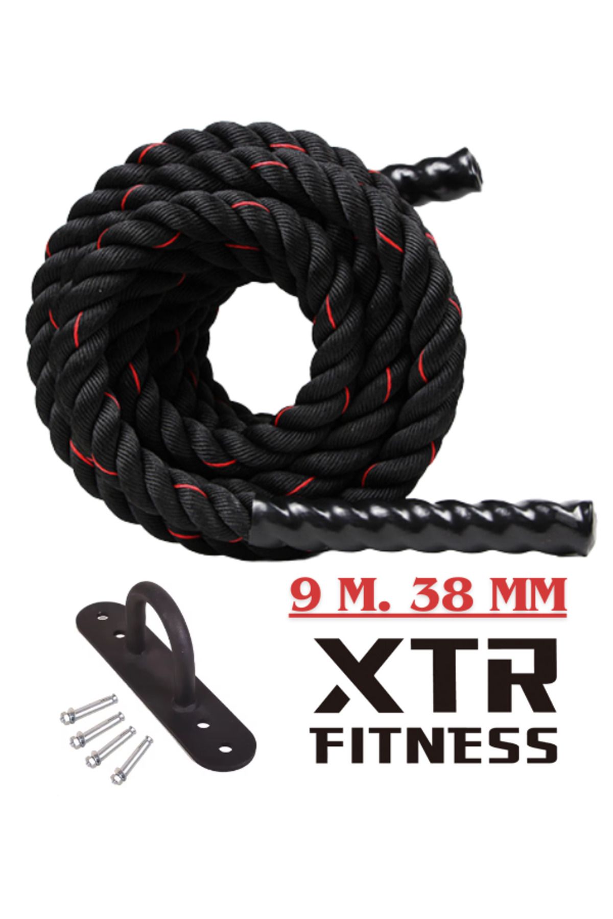 XTR Fitness Crosfit Halatı 9 M 38 Mm