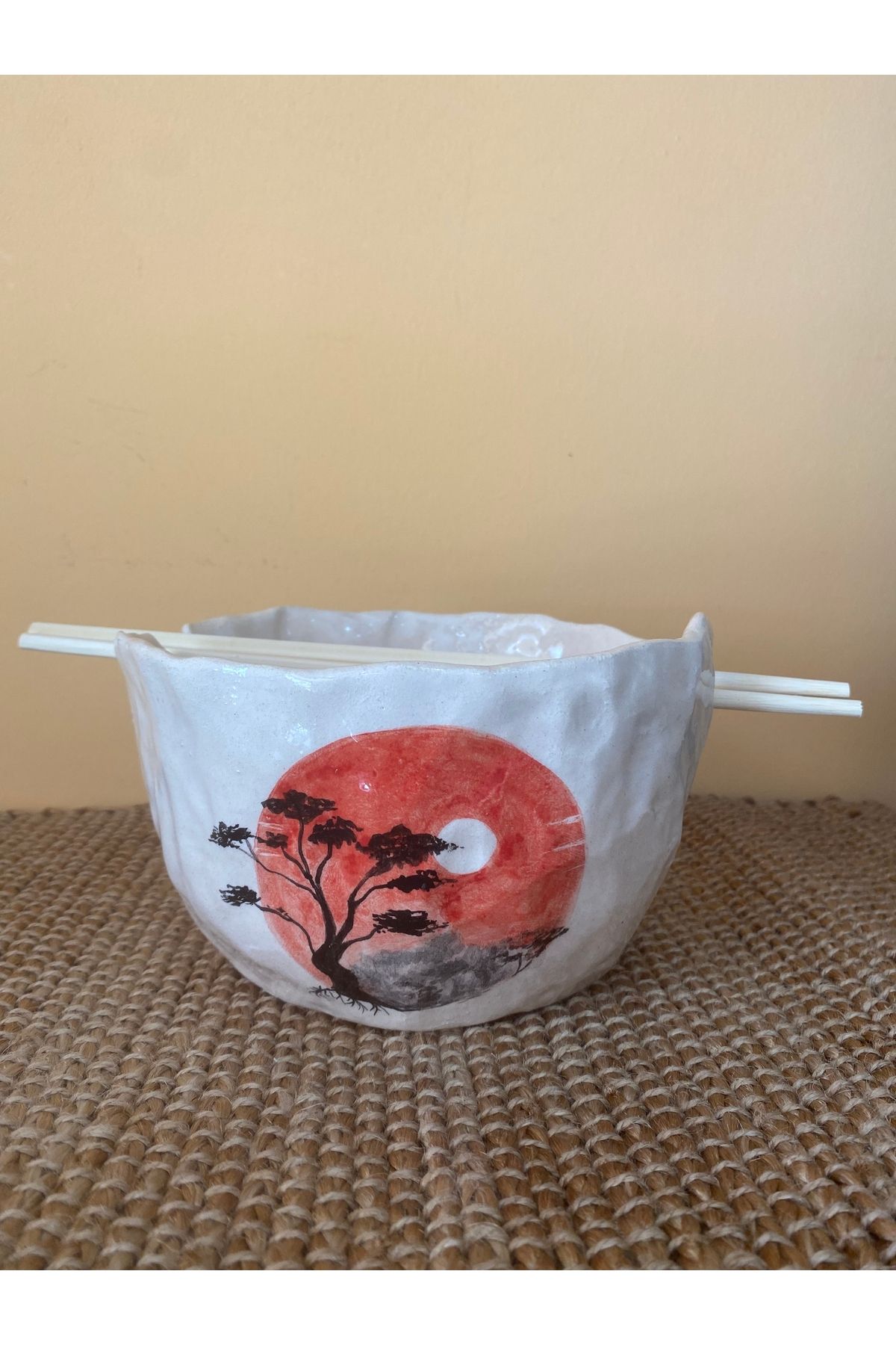 Naranja Ceramics El Yapımı Seramik Noodle Kasesi