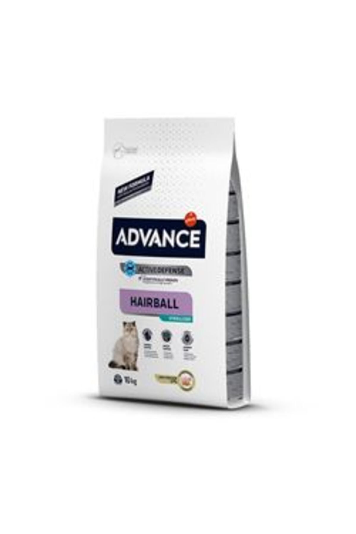Advance Hairball Hindili Kısırlaştırılmış Kedi Maması 10kg ( 1 ADET )