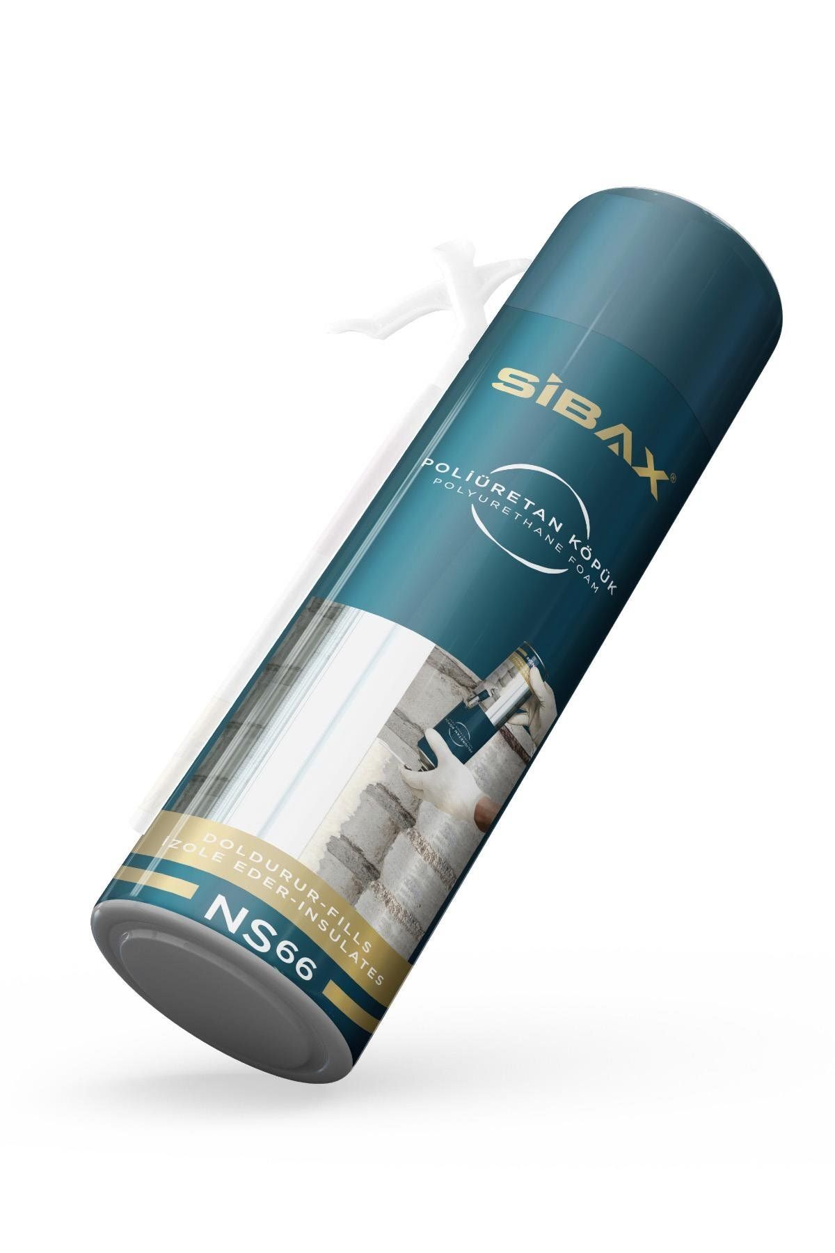 Sibax Ns66 Poliüretan Köpük 600 gr Isı Ve Ses Yalıtımında Güçlü