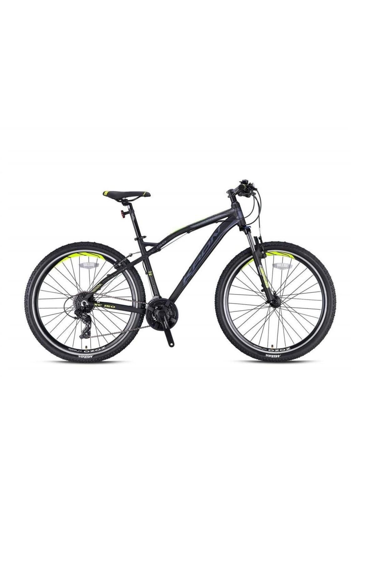 Kron Xc 150 29 V 18 Dağ Bisikleti Mat Siyah-neon Sarı-füme