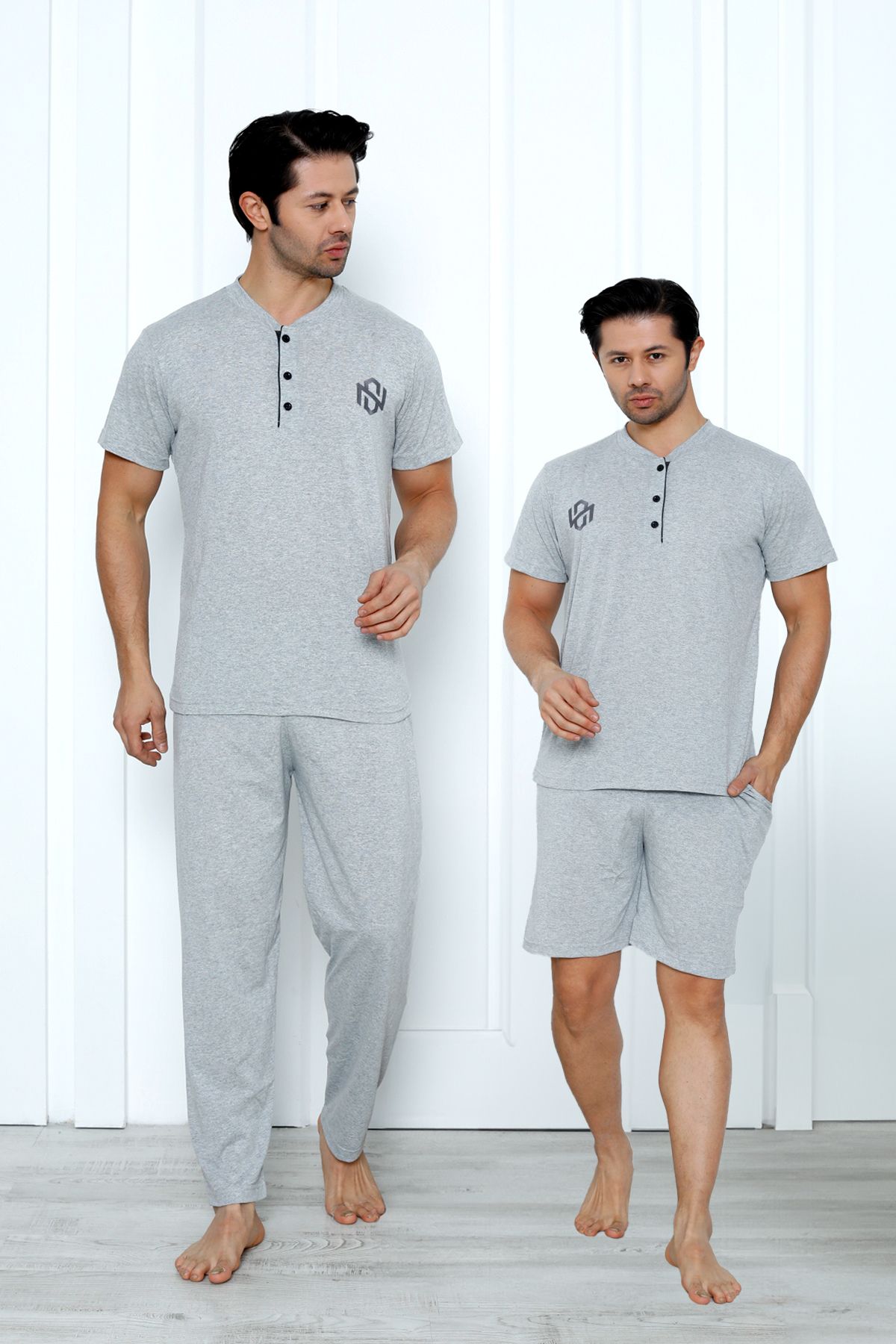 Nisanca Erkek Pijama Takımı 3 Parça - Babalar Günü Hediyesi