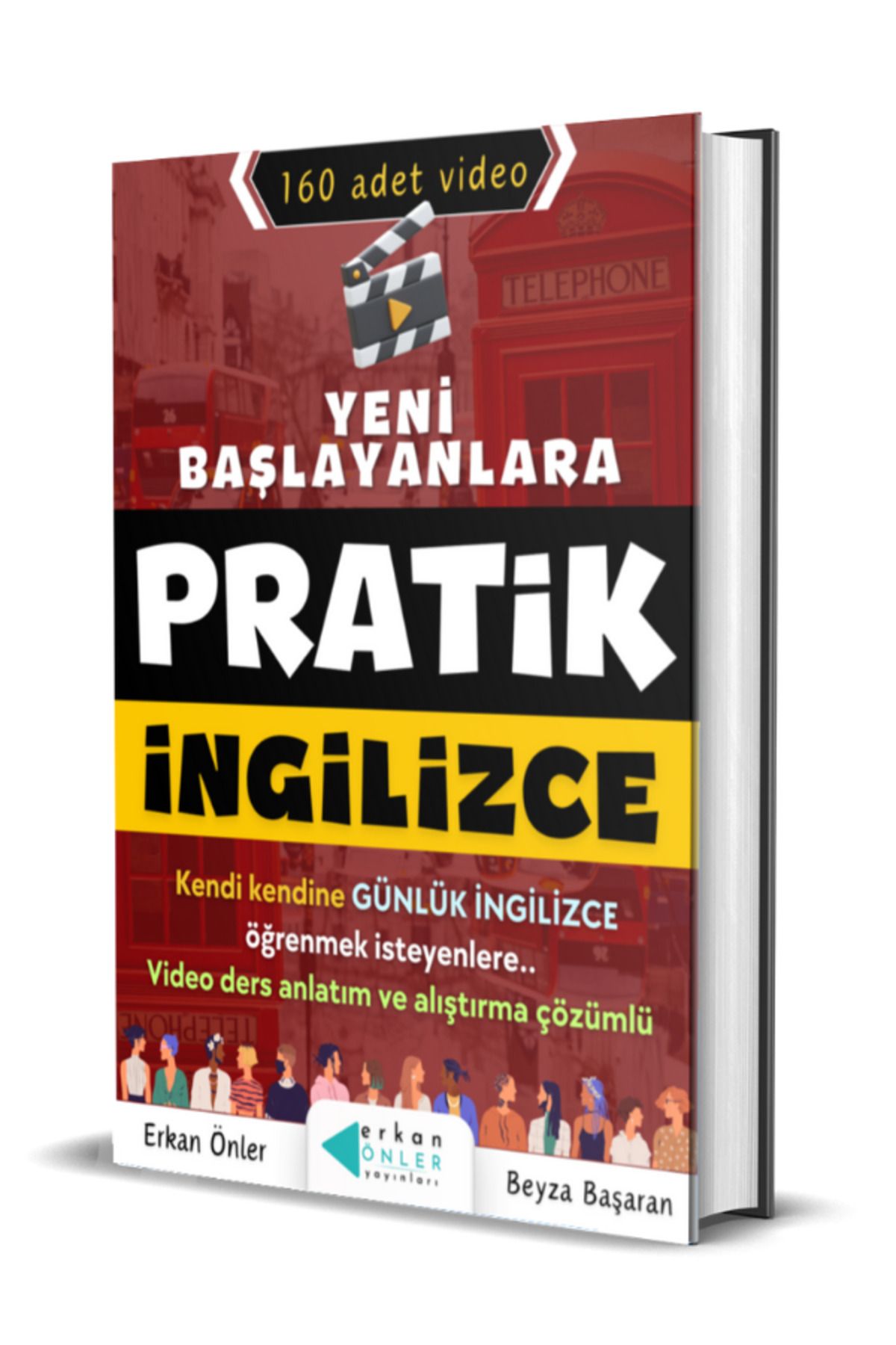 Erkan Önler Yayınları PRATİK İNGİLİZCE (VİDEO DERSLER+KİTAP)