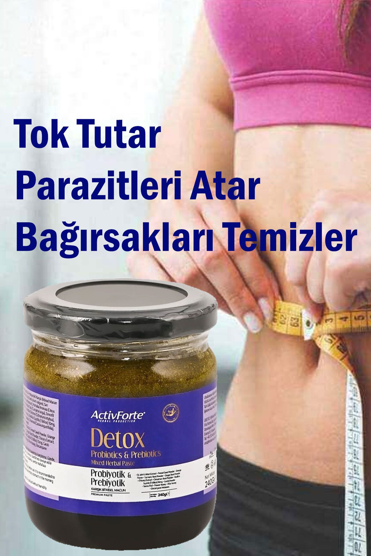 Genel Markalar Prebiyotik Kür Kolon Temizliği Bitkisel Karışım Macun 240 gr