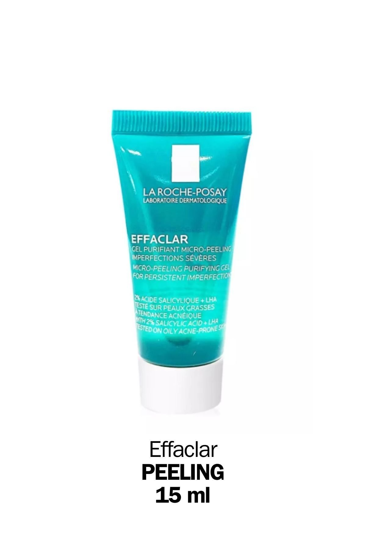 La Roche Posay Effaclar Akneye Eğilim Gösteren Ciltler için Mikro Peeling Jel 15 ml (Deneme Boy)