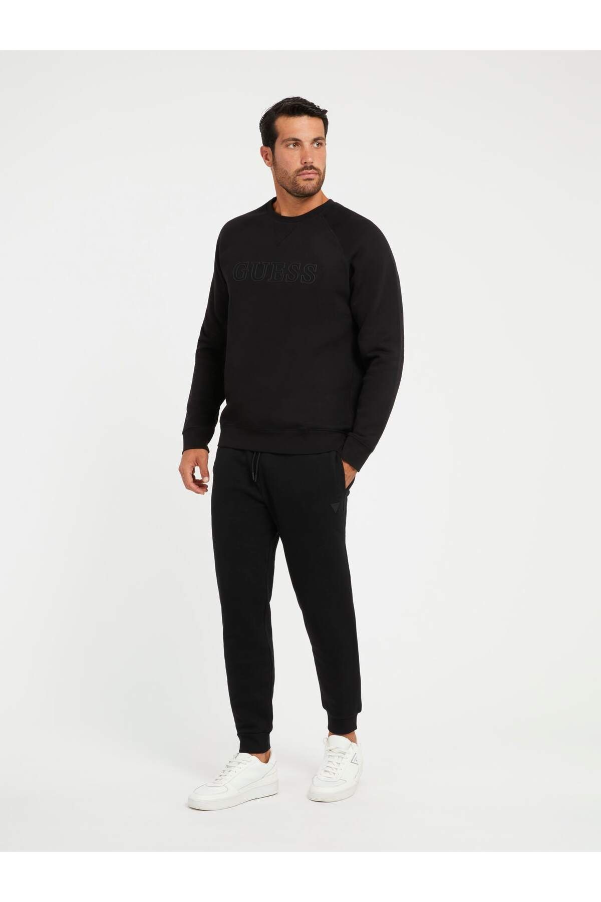 Guess Erkek Jogger Pantolon-Siyah