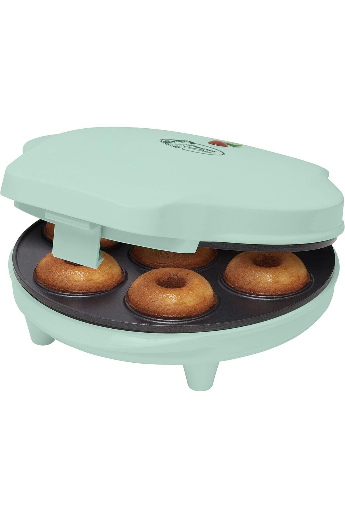bestron Donut Makinesi, Retro Tasarımlı, Tatlı Rüyalar, Yapışmaz Kaplama, 700 Watt