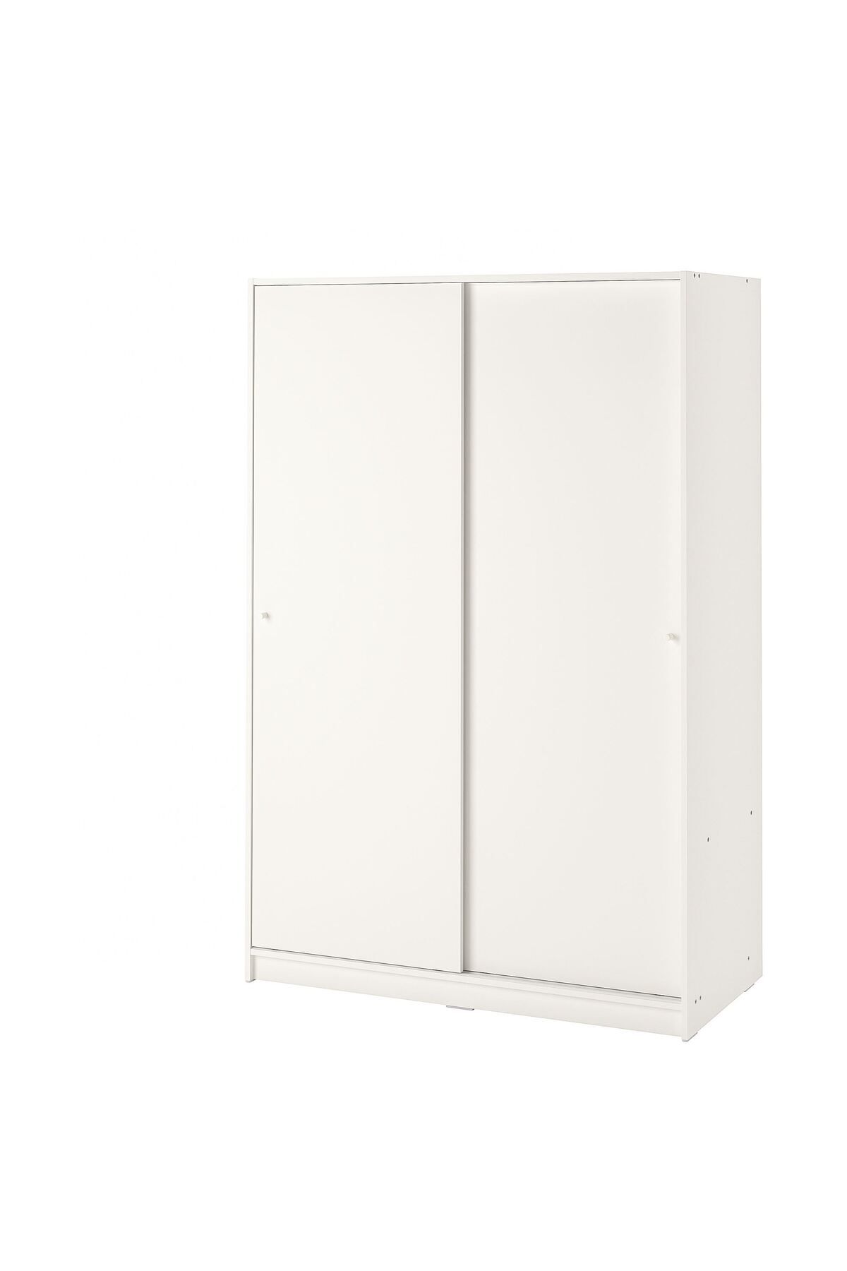 IKEA sürgü kapaklı gardırop, beyaz, 117x176 cm