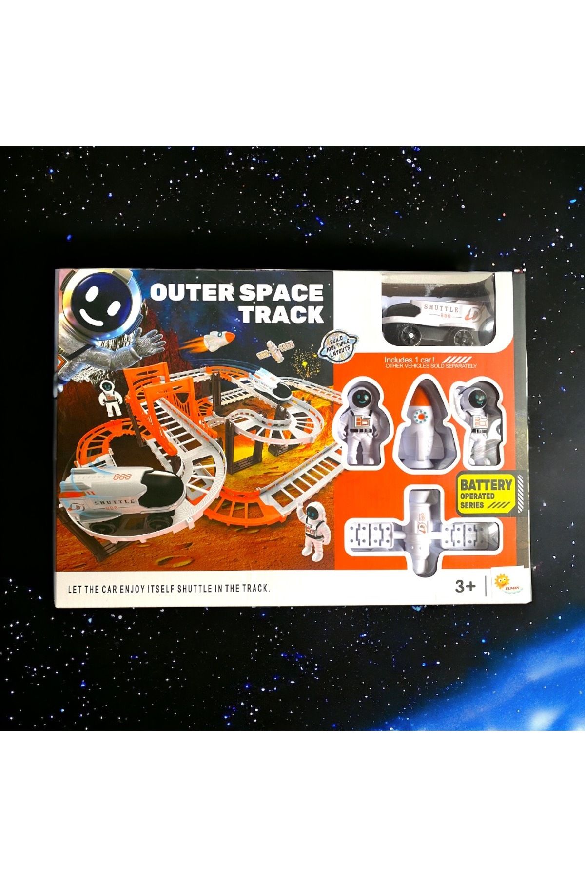 Space UZAY OUTER SPACE TRACK OYUN SETİ
