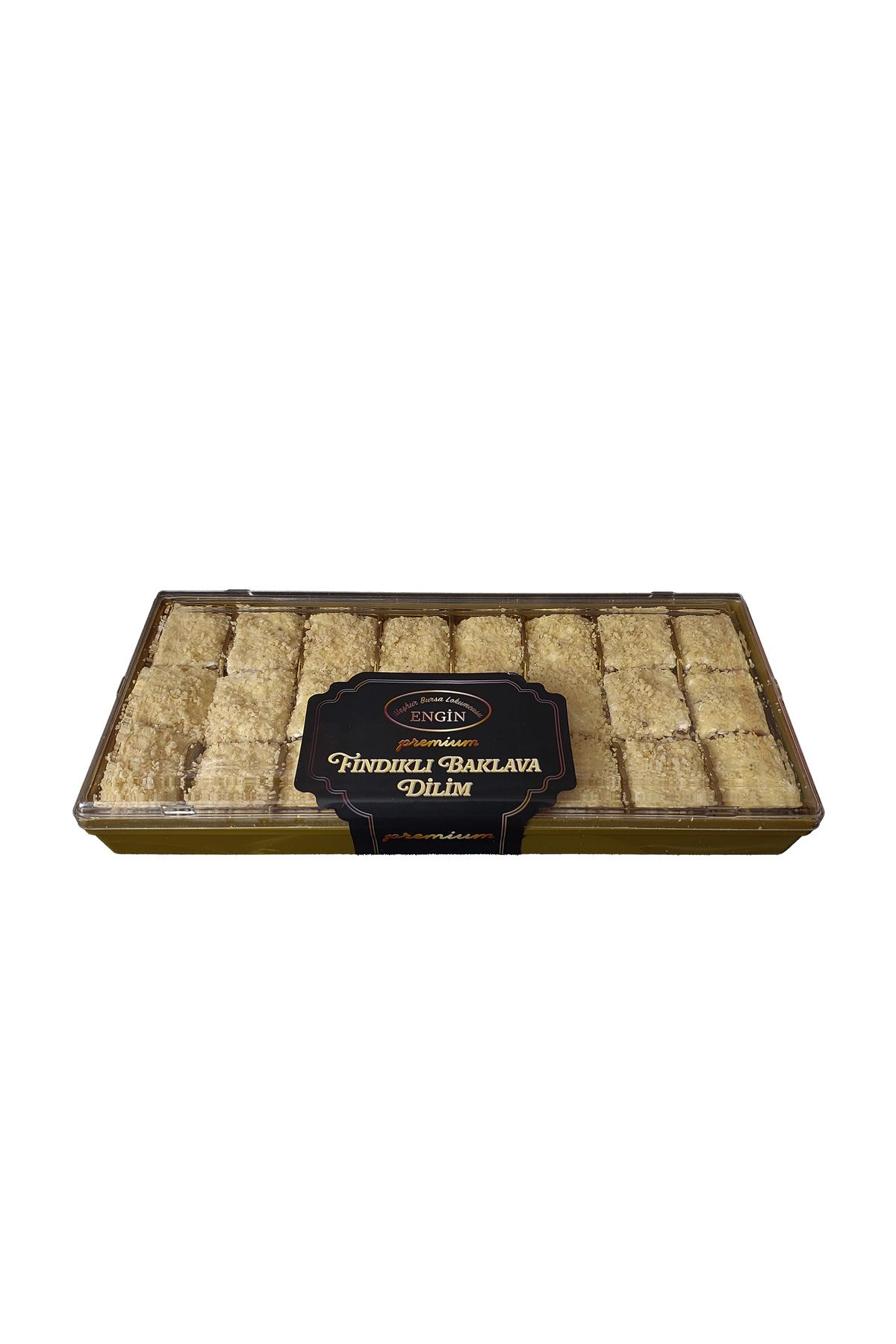 Meşhur Bursa ENGİN Lokumcusu Çikolatalı Fındıklı Baklava Dilimi Lokum: Lezzetin Premium Hali (Hediyelik, 500 gr)