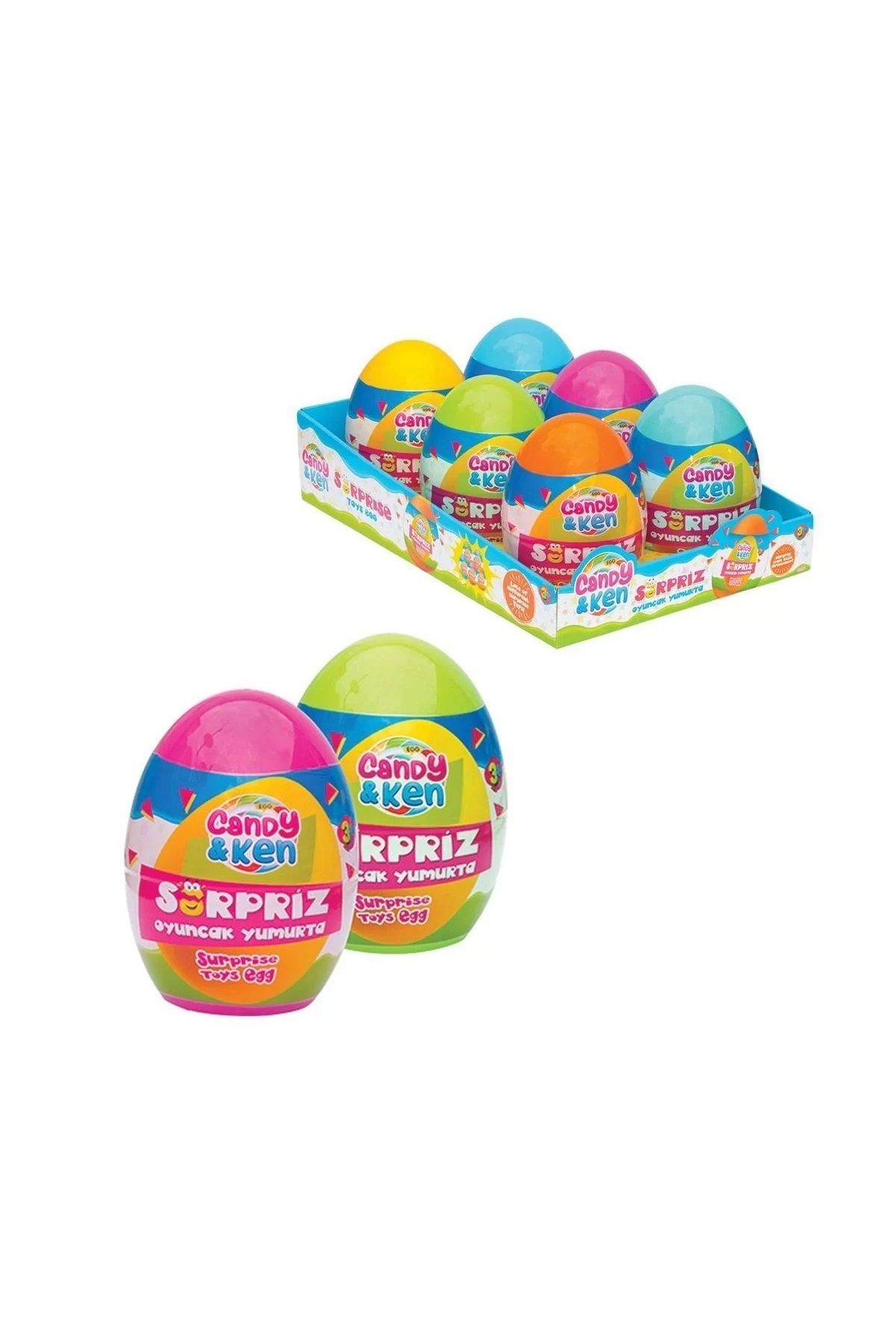 DEDE Candy Ve Ken Dev Sürpriz Yumurta Oyuncak Akıds