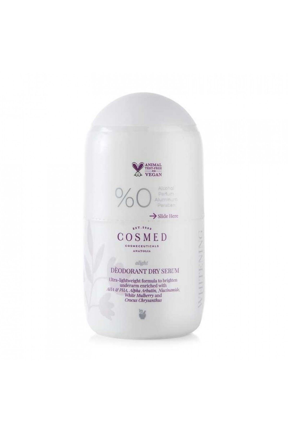 COSMED Deodorant Dry Serum AHA içeren beyazlatıcı roll–on 50 ml