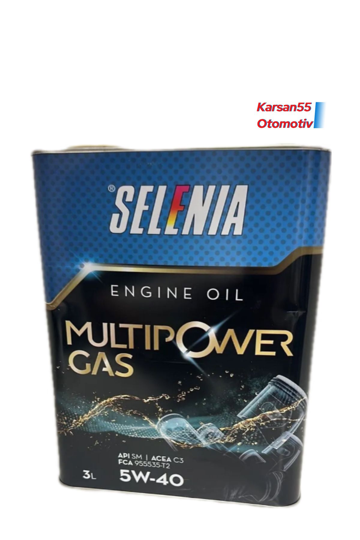 Petronas MULTİPOWER GAS 5W/40 3LT ÜRETİM 2023
