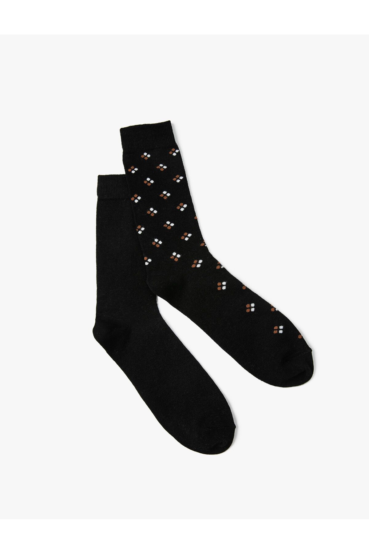 Koton 2'li Soket Çorap Seti Geometrik Desenli