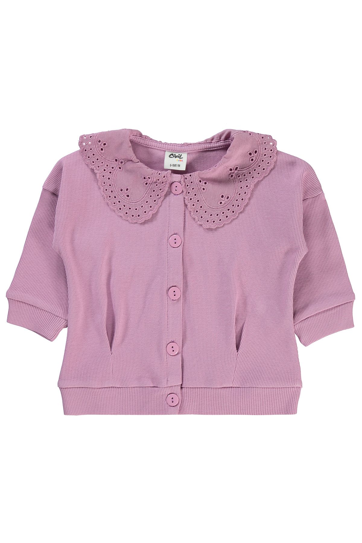 Civil Baby Kız Bebek Hırka 6-18 Ay Pembe