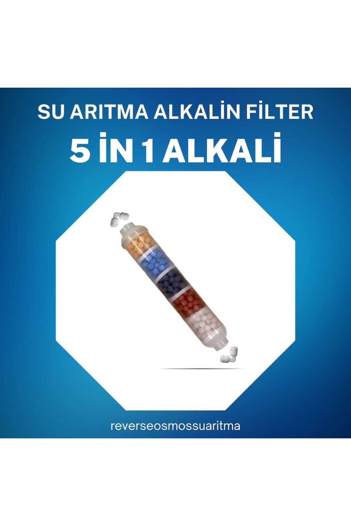 Aqua Su Arıtma Cihazı Alkaline Filter 5 İn 1 Filtre