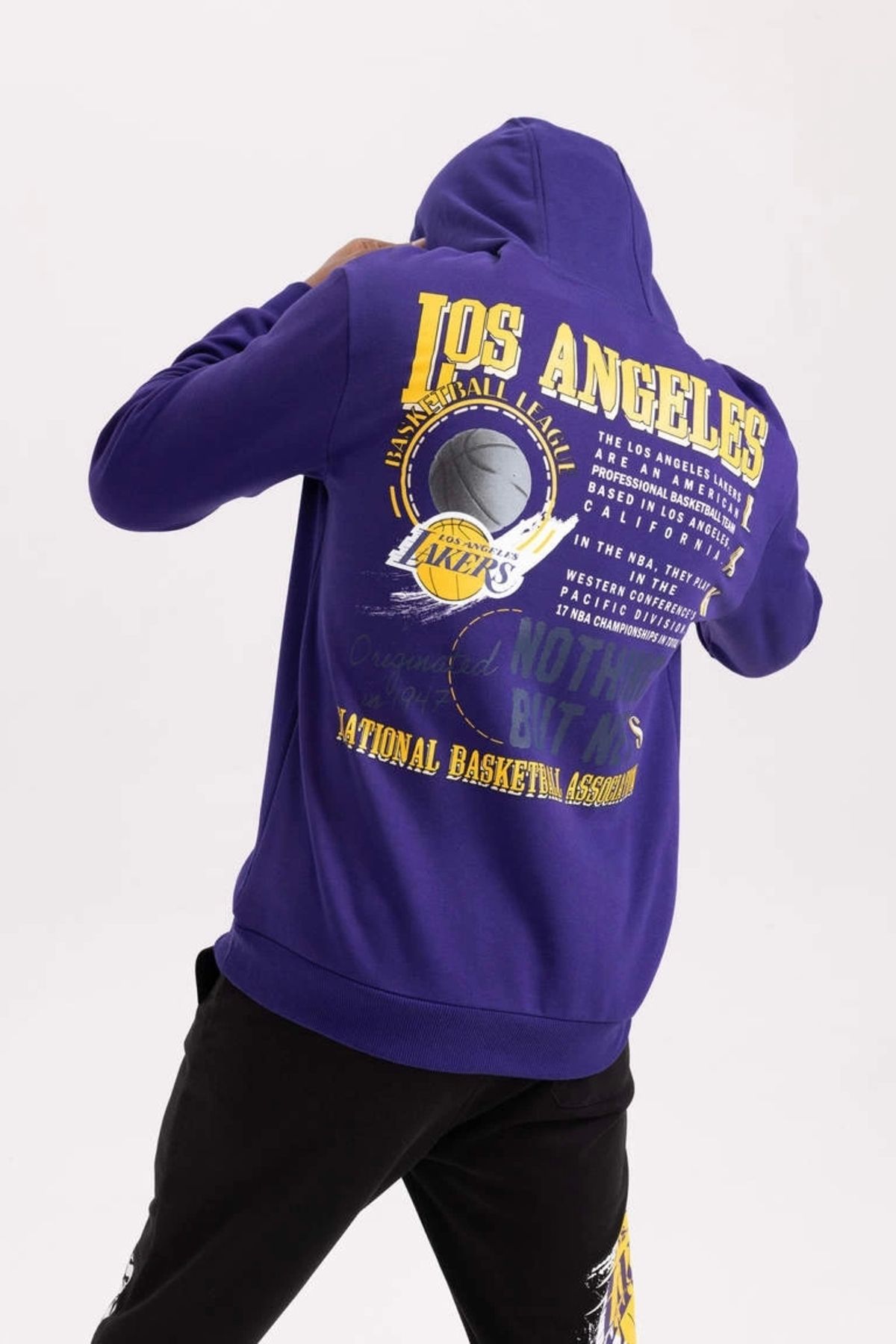 Defacto A7281 Nba Los Angeles Lakers Sweatshirt