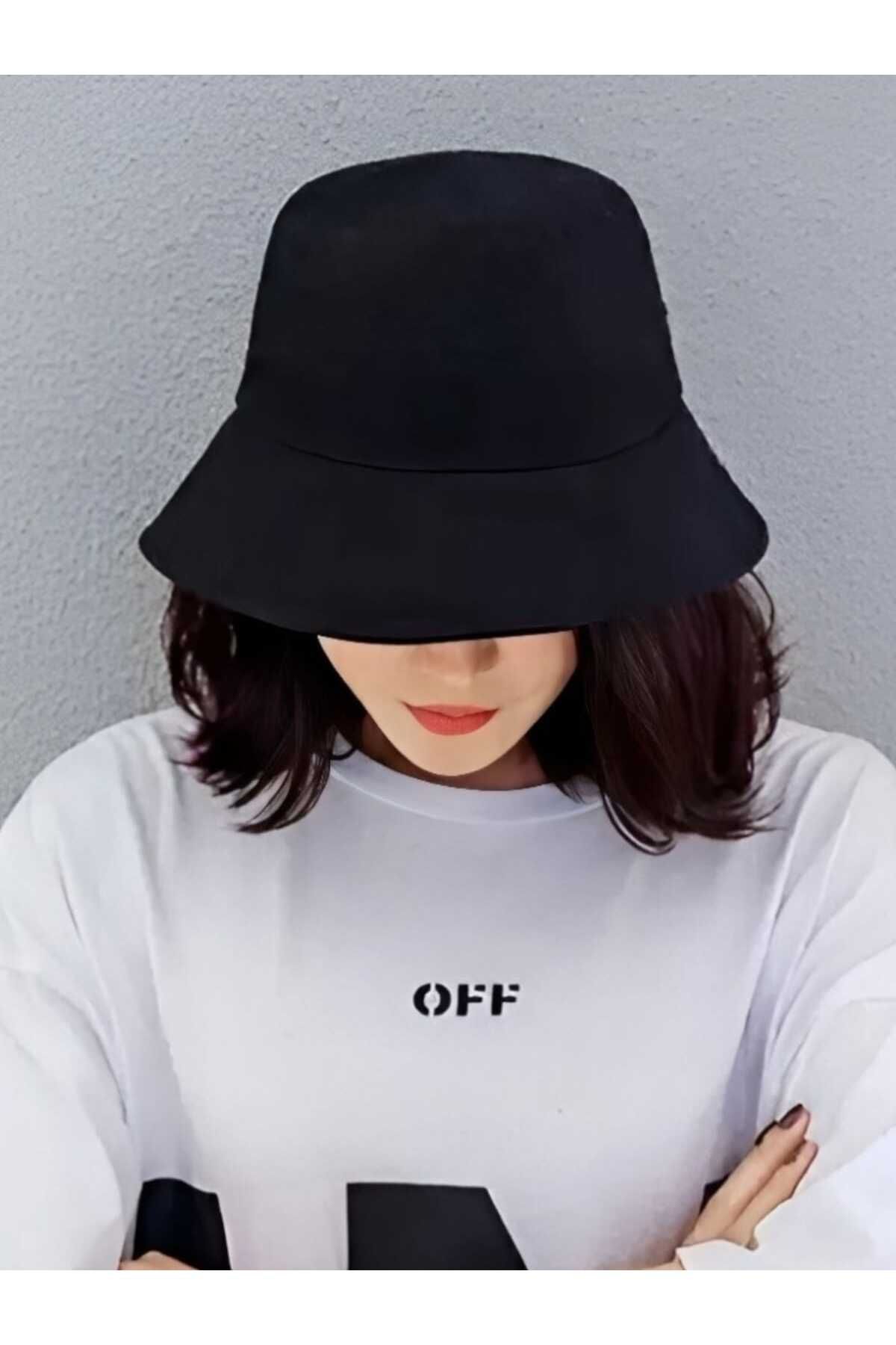 Mood Agenda Siyah Kova Şapka Balıkçı Şapka Bucket Hat