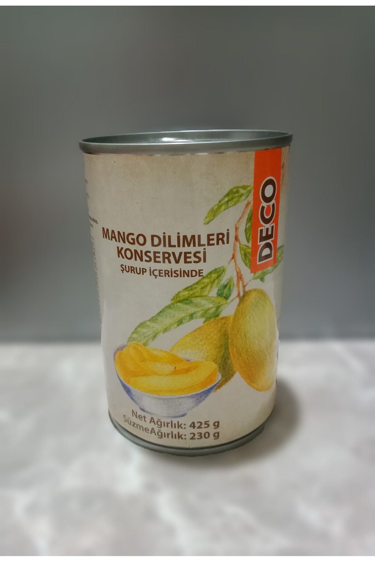 DECO MANGO DİLİMLERİ KONSERVE 425 GR * 2 ADET